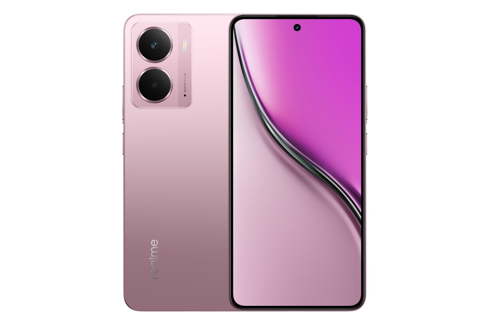 پنل جلو و پشت گوشی موبایل ریلمی Realme P3 صورتی