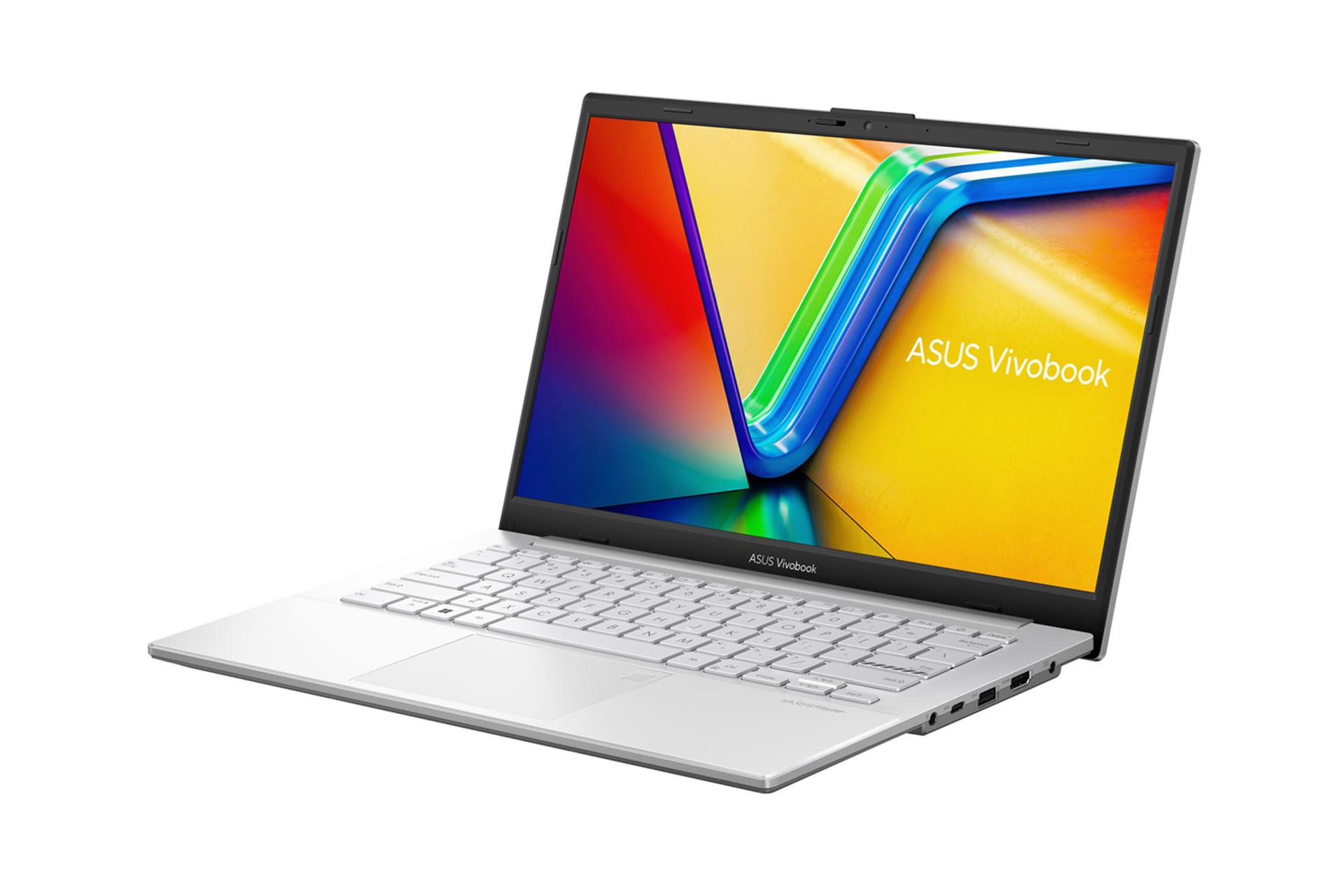لپ تاپ ایسوس ASUS Vivobook Go 14 E1404GA نمای جلو و راست
