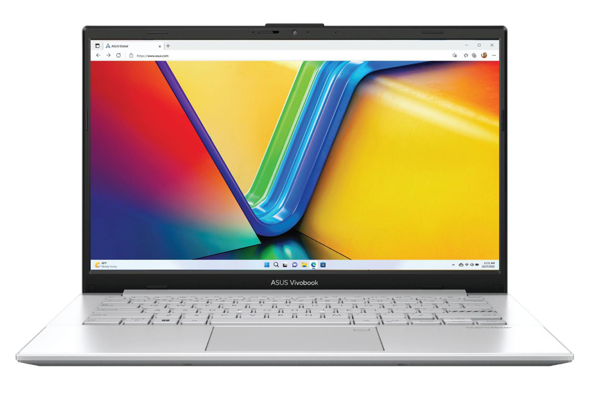 لپ تاپ ایسوس ASUS Vivobook Go 14 E1404GA نمای جلو