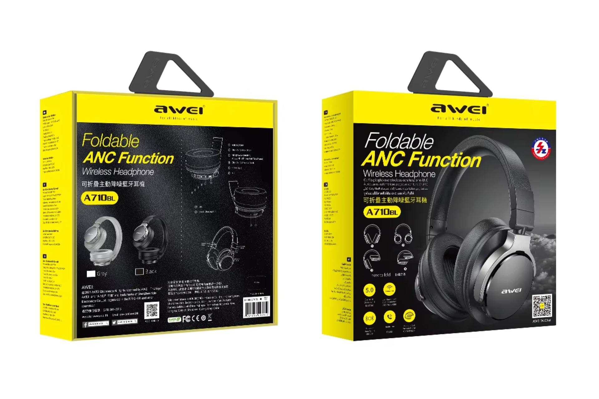 جعبه هدفون آوی A710BL