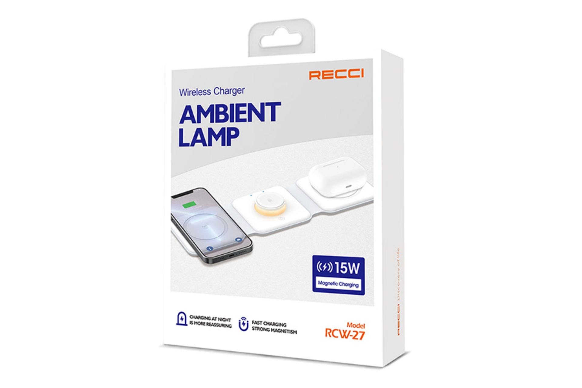 جعبه شارژر رسی Recci RCW-27