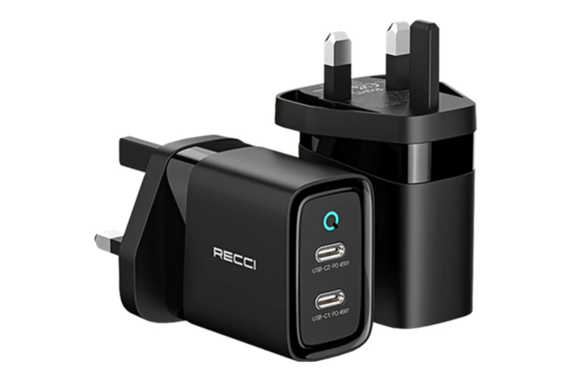 نمای کناری شارژر رسی Recci RC42