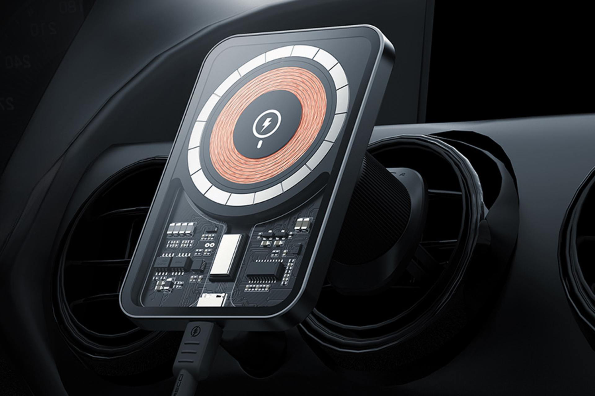 نمای کناری شارژر رسی Recci RHO-C31