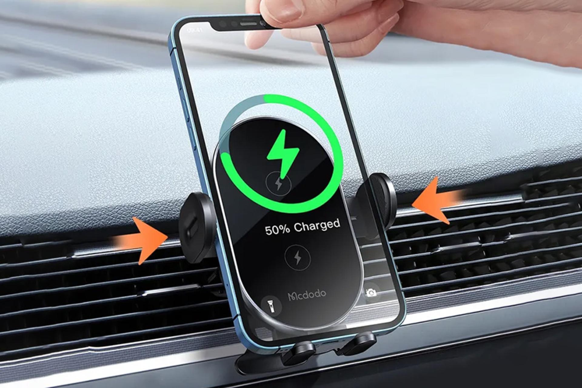 نمای درحال کار شارژر مک دودو Mcdodo CH-7620