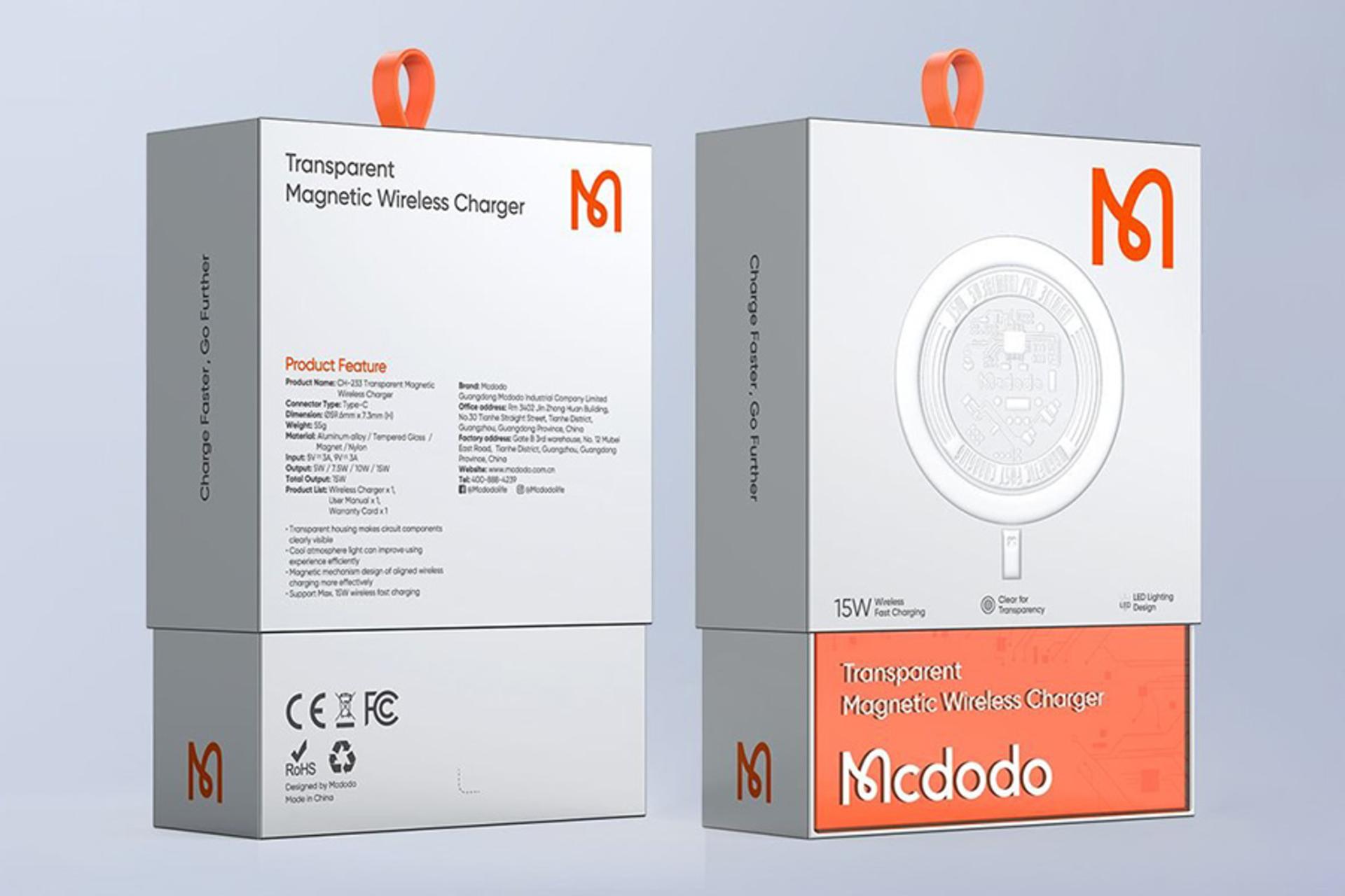 جعبه شارژر مک دودو Mcdodo CH-2330