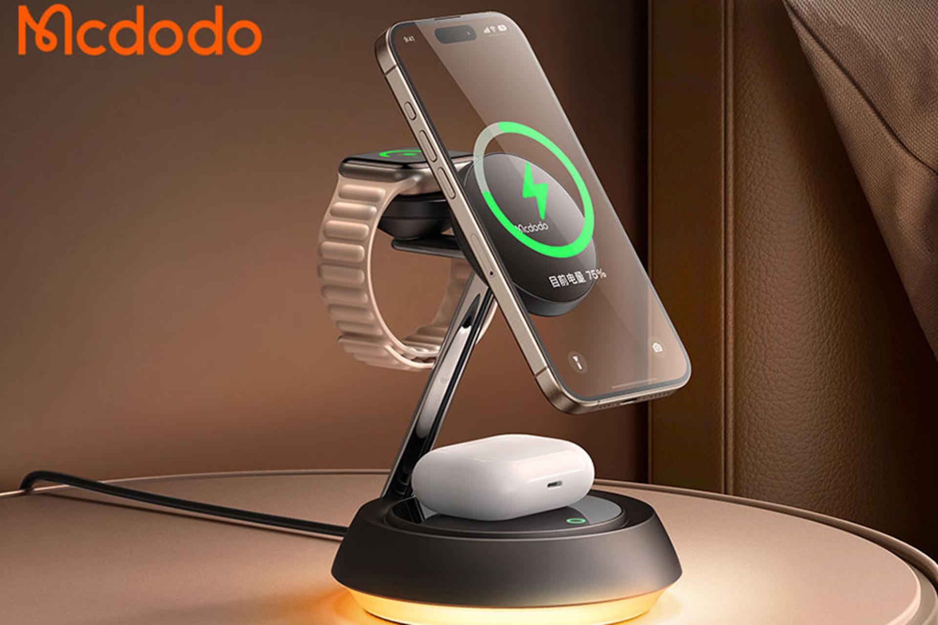 نمای درحال کار شارژر مک دودو Mcdodo CH-495