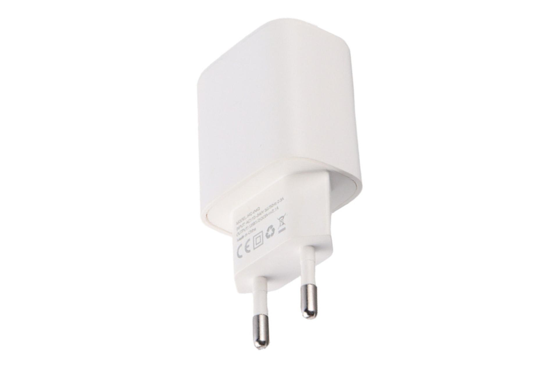 نمای کناری شارژر بیوا Biva HC-04 With Micro USB Cable