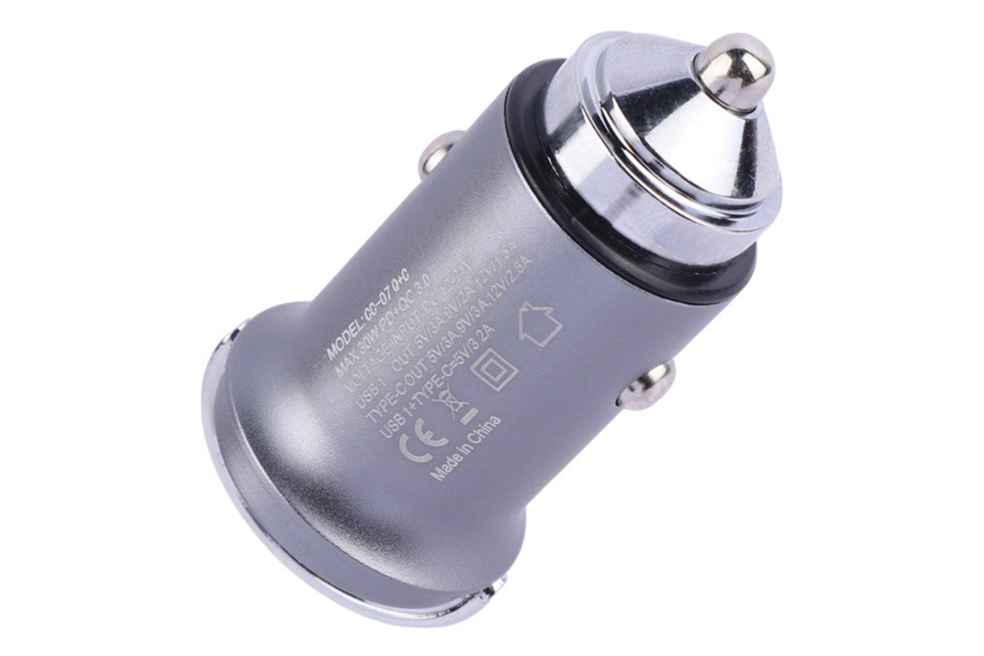 نمای کناری شارژر بیوا Biva CC-07Q+C