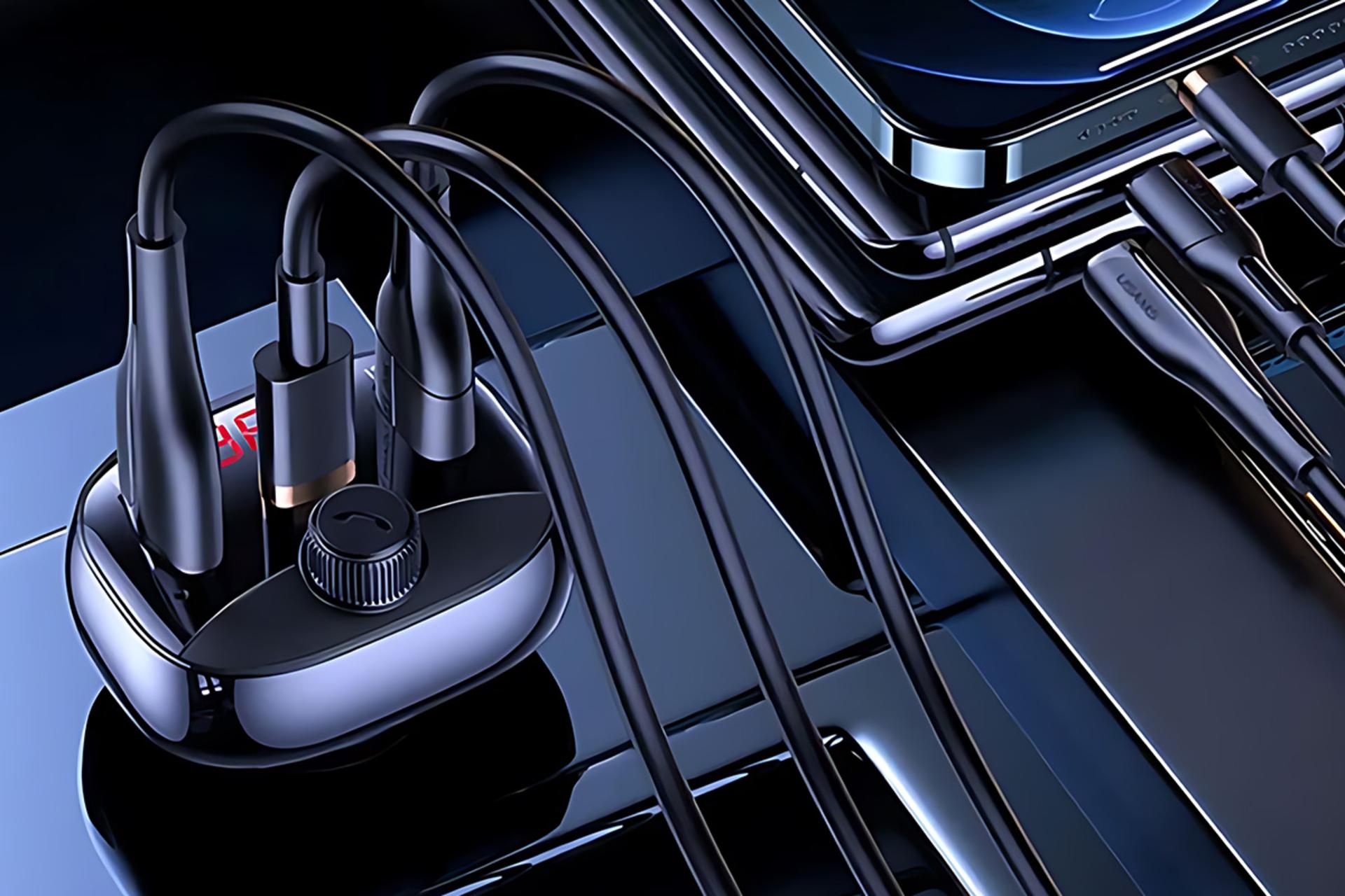 نمای درحال کار شارژر بیوا Biva BM-01