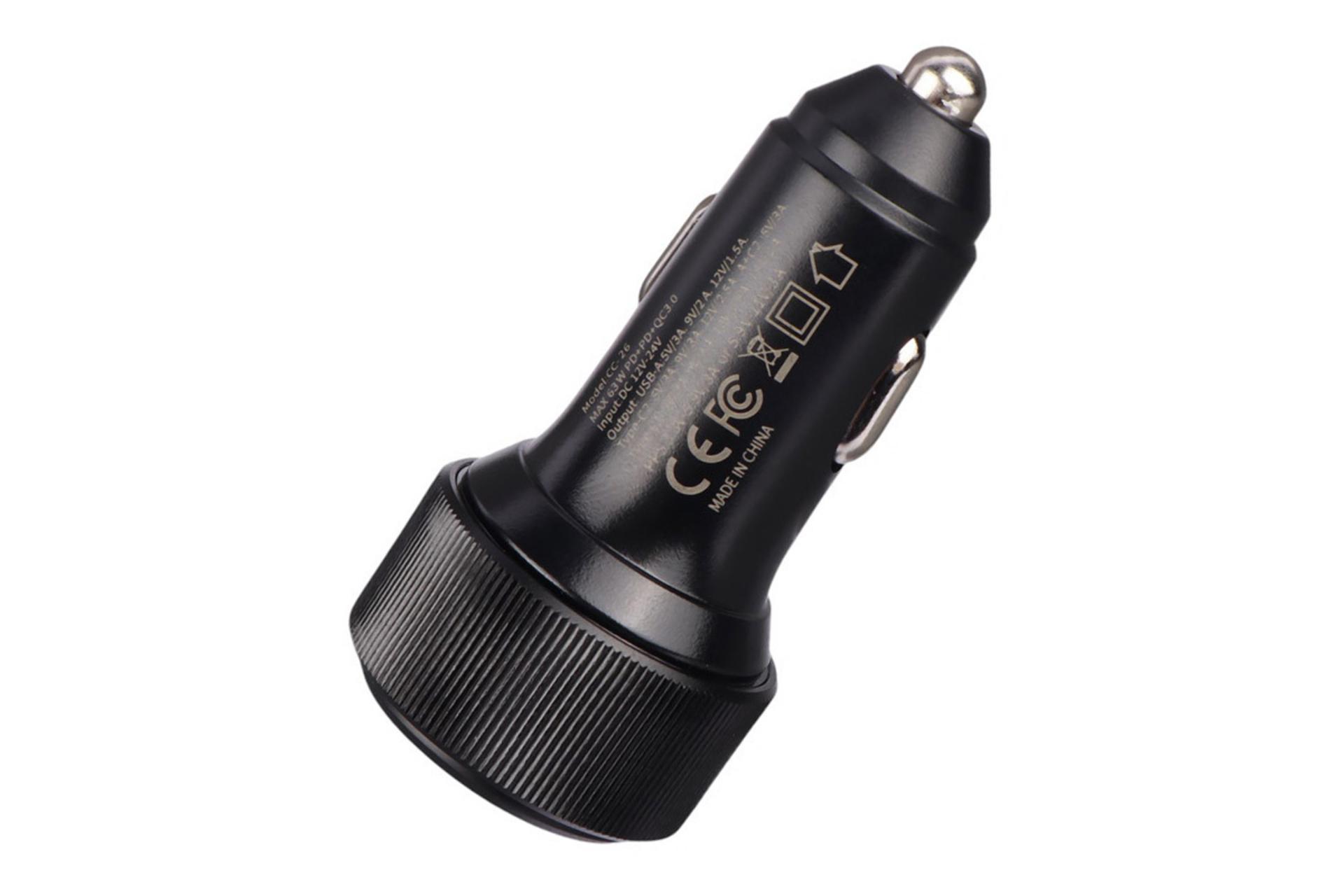 نمای کناری شارژر بیوا Biva CC-26