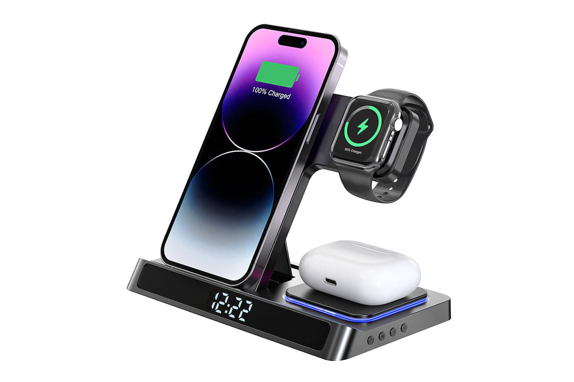 نمای درحال کار شارژر ویوو WiWU Wi-W006