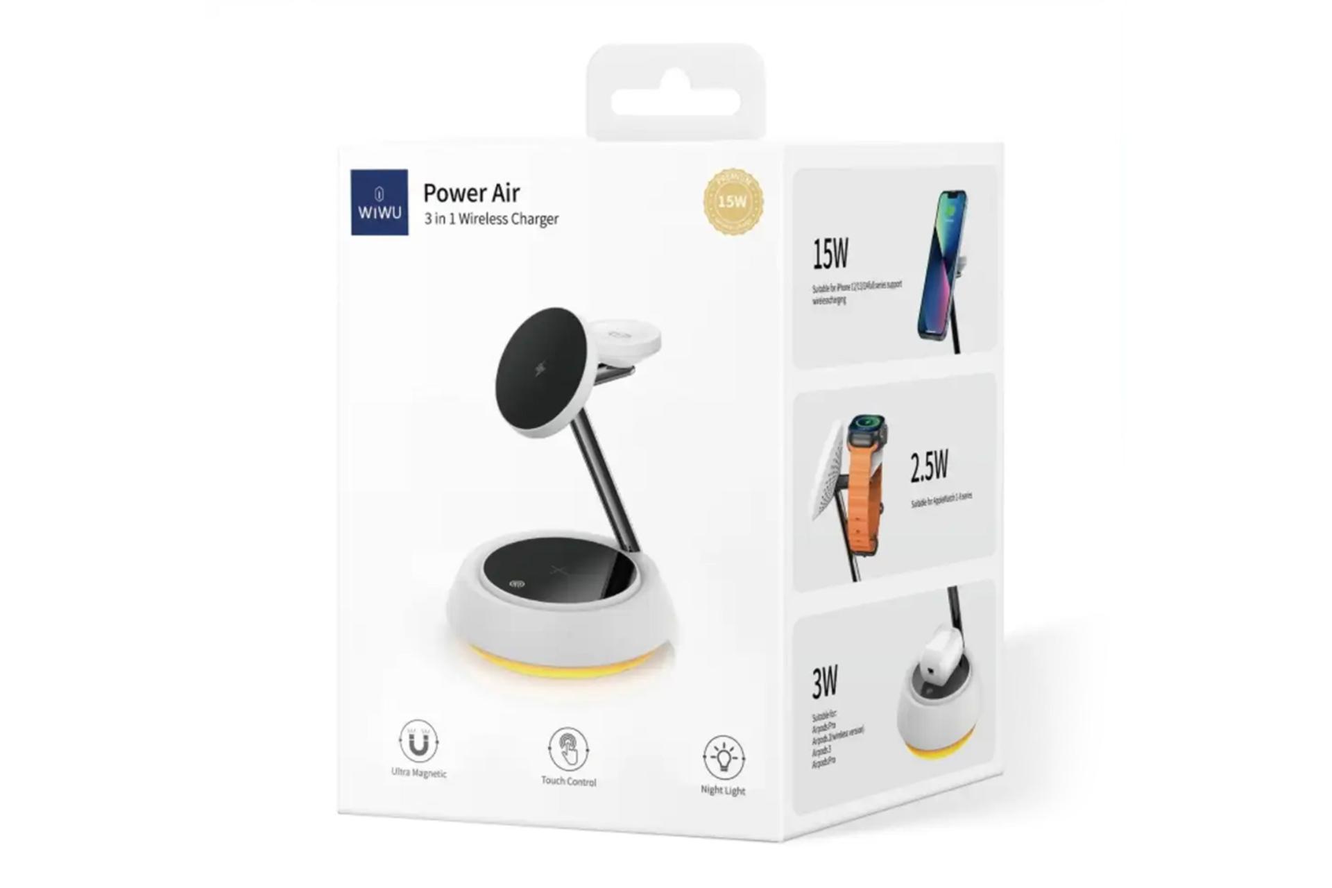 جعبه شارژر ویوو WiWU WI-W002