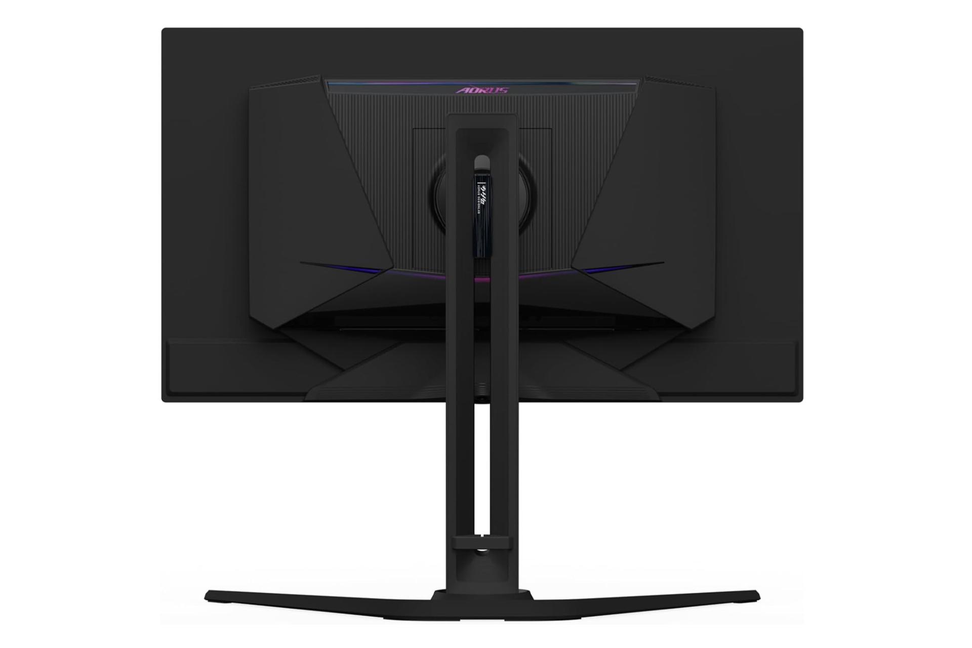 نمای پشت و بدنه مانیتور گیگابایت 27 اینچ مدل AORUS FO27Q3