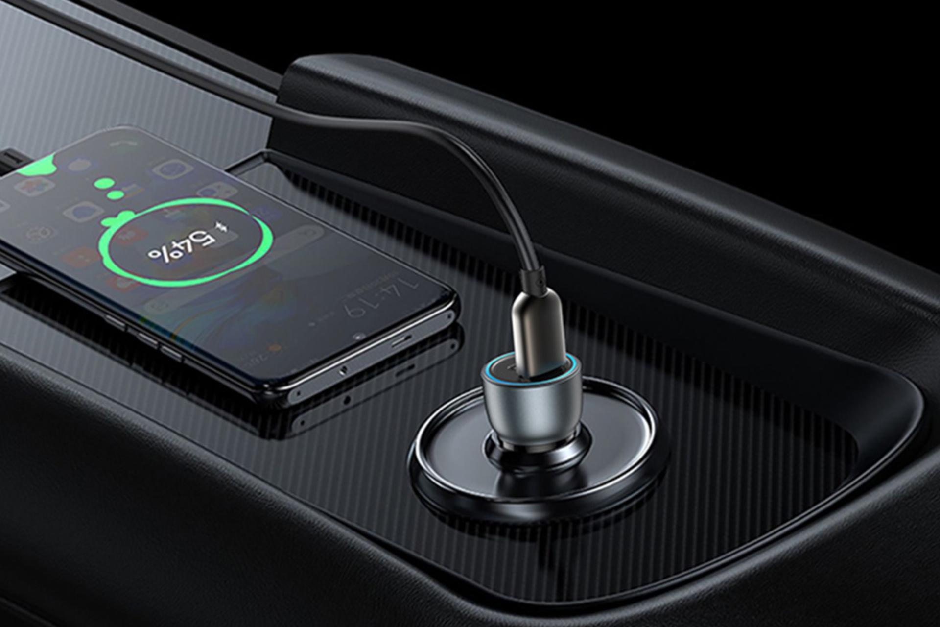 نمای درحال کار شارژر یسیدو Yesido Y49