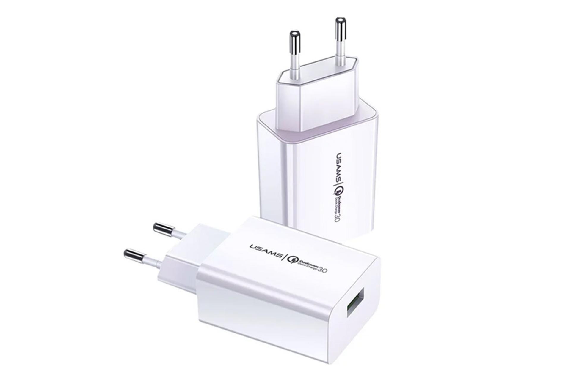 نماهای کناری شارژر یوسمز USAMS US-T48 T22 With Type-C Cable