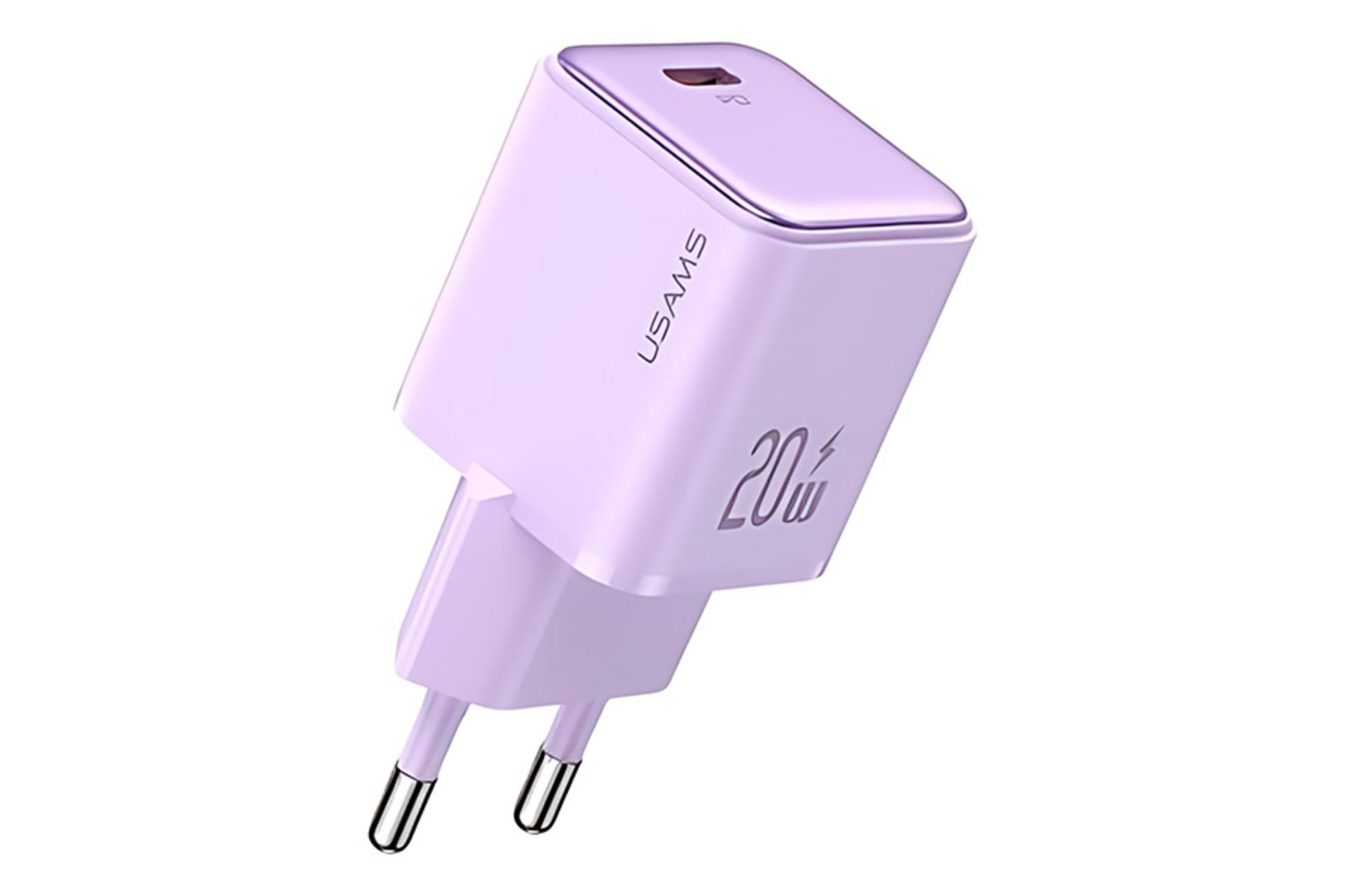 رنگ بنفش شارژر یوسمز USAMS US-CC183
