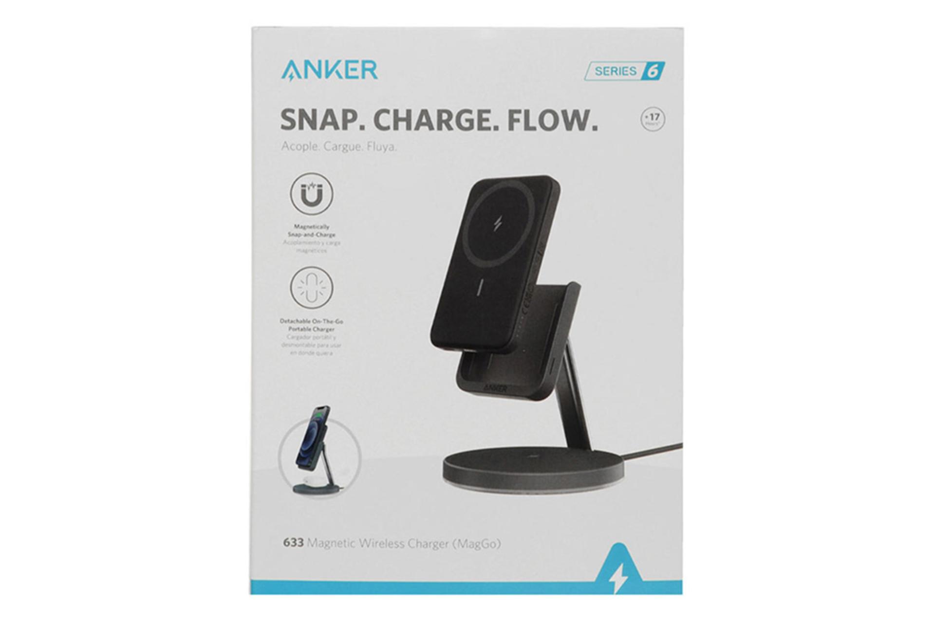 جعبه شارژر انکر Anker B25A7211 With Type-C Cable