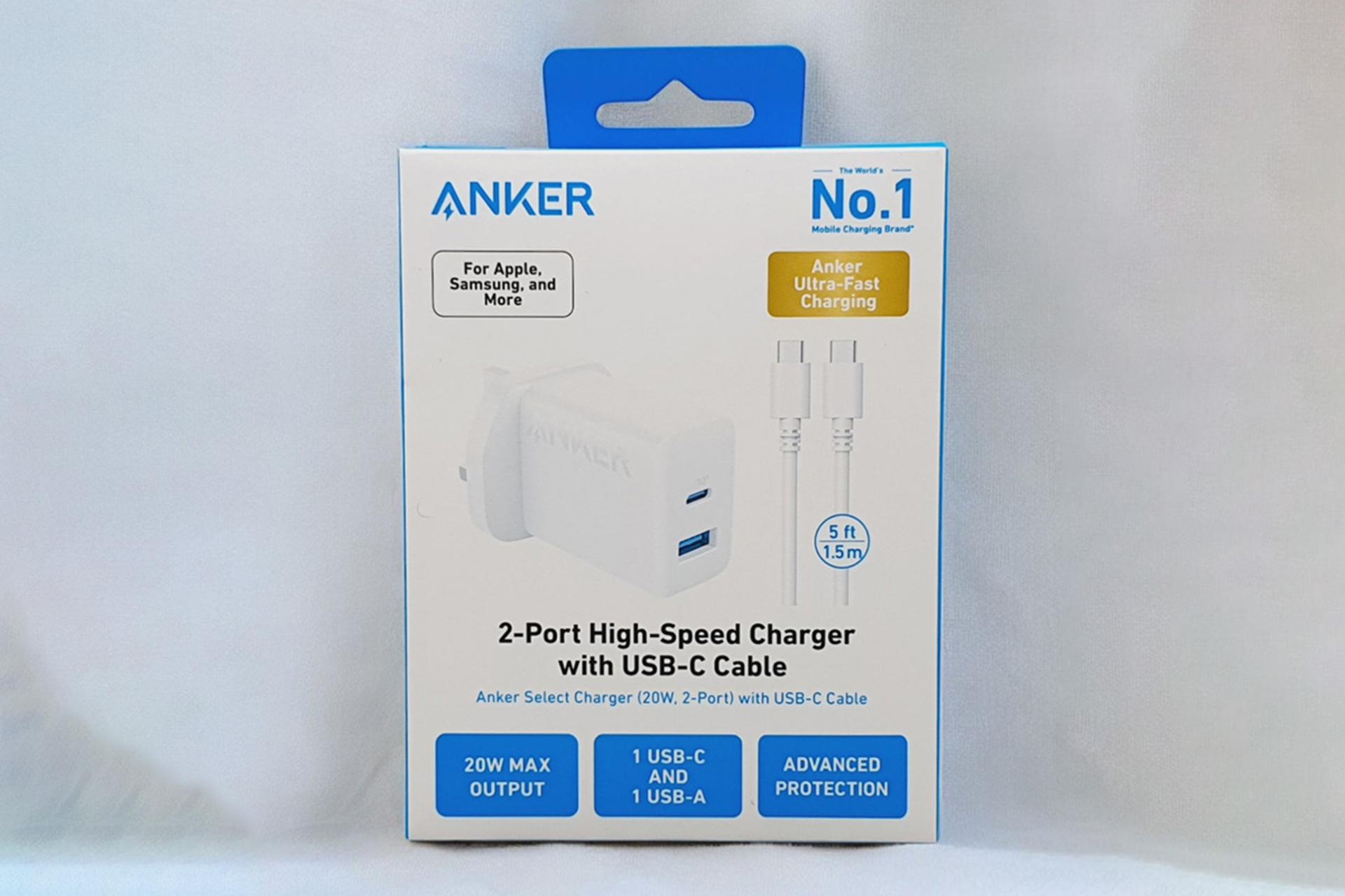جعبه شارژر انکر Anker B2348K21 With Type-C Cable