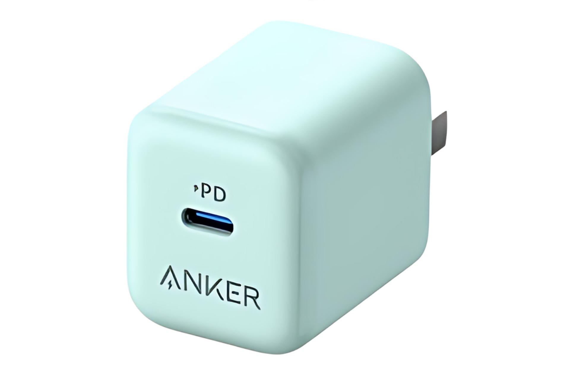 رنگ سبز شارژر انکر Anker 312 A2678