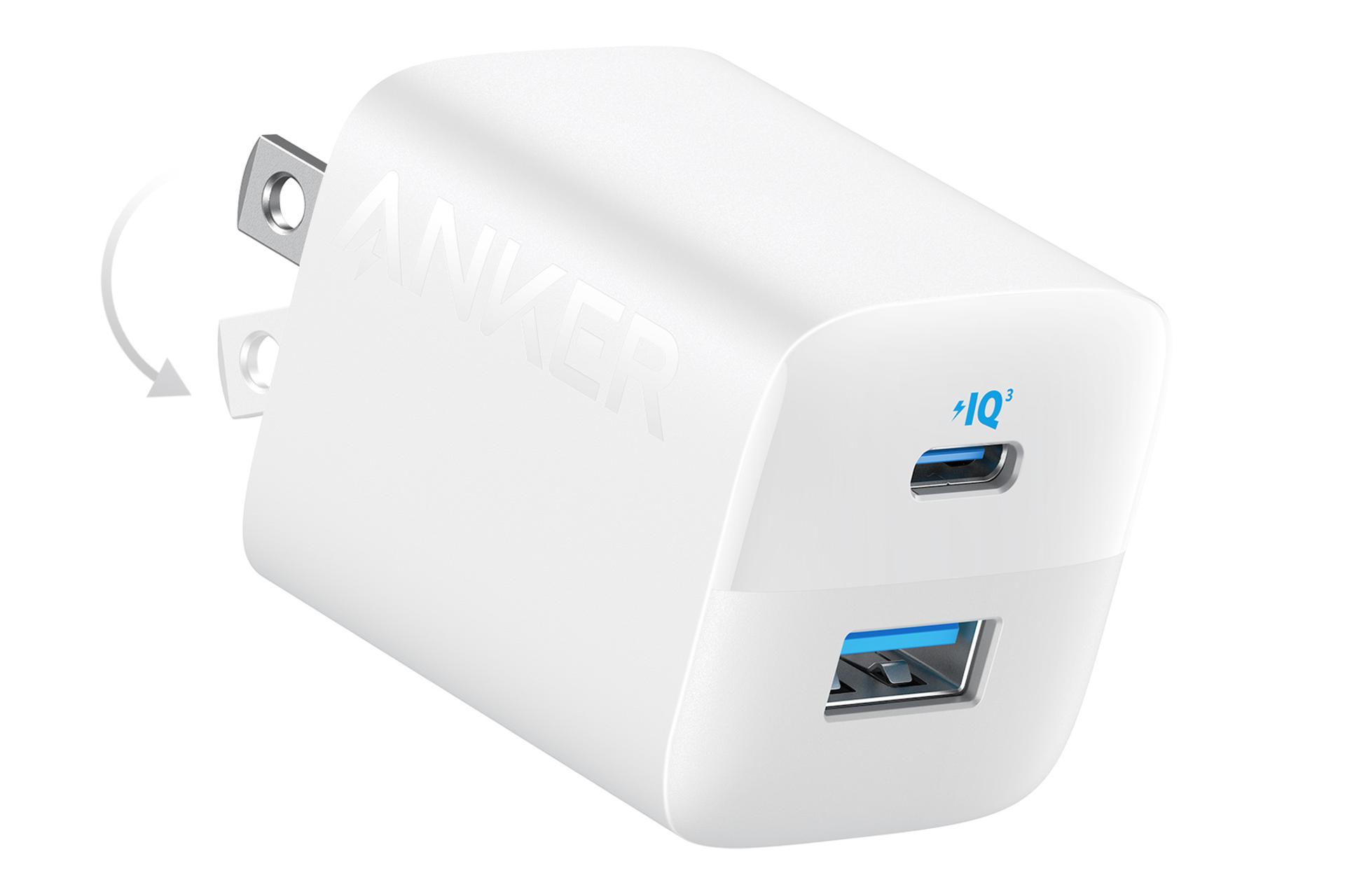 رنگ سفید شارژر انکر Anker 323 A2331