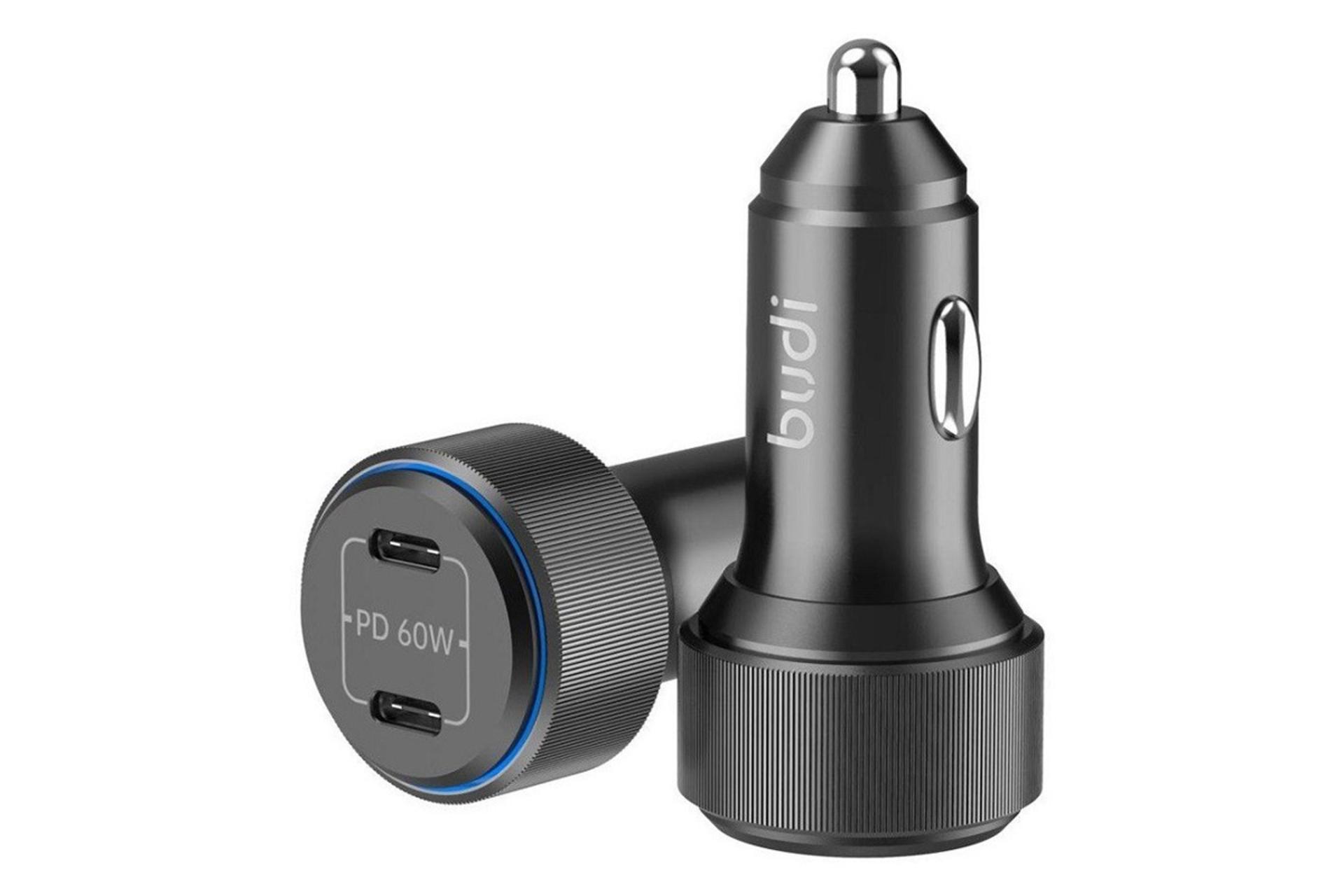 نمای کناری شارژر بودی Budi CC632RB