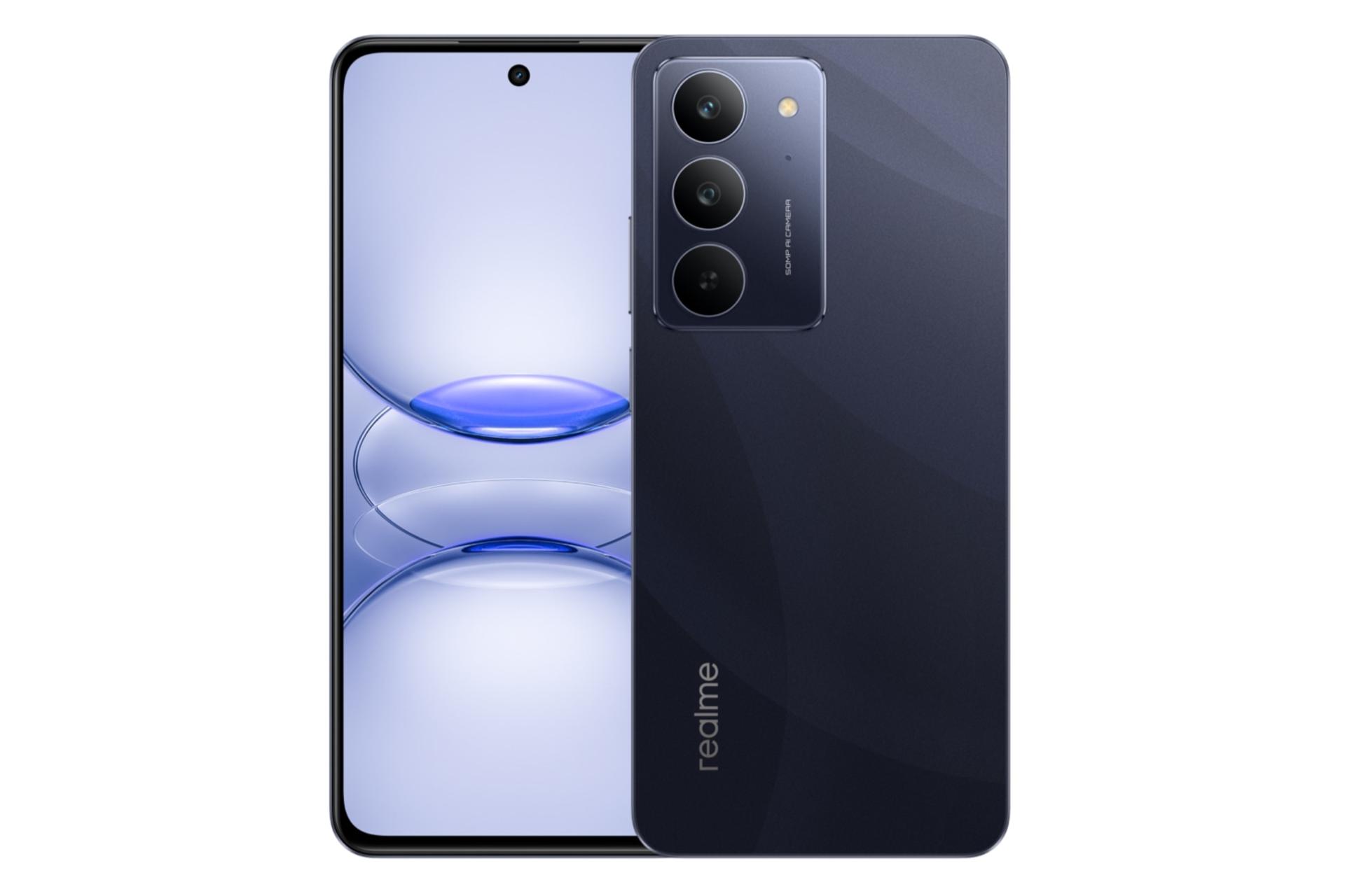 پنل جلو و پشت گوشی موبایل ریلمی Realme C75x سرمه ای تیره