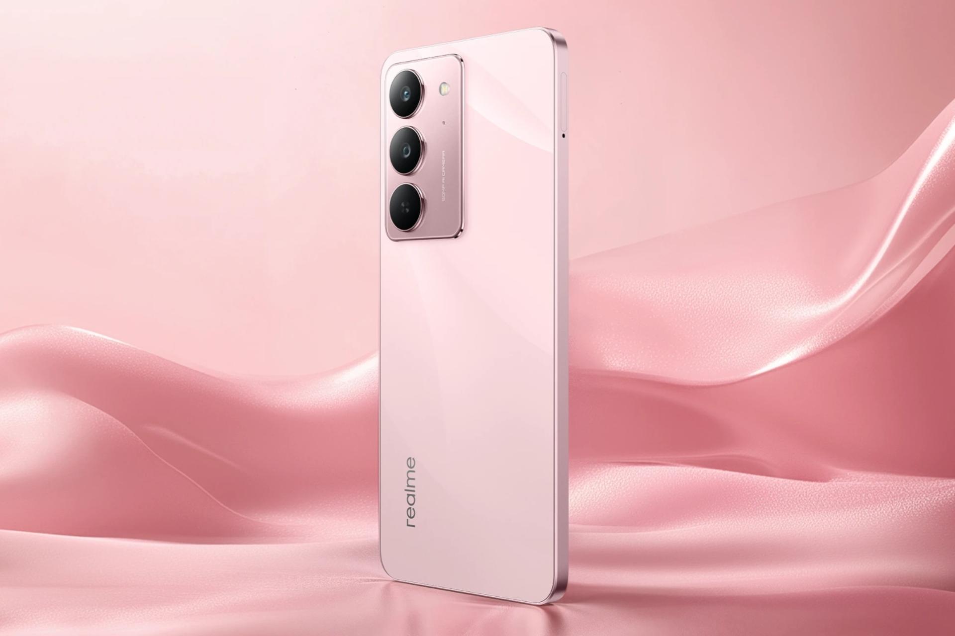 پنل پشت گوشی موبایل ریلمی Realme C75x صورتی