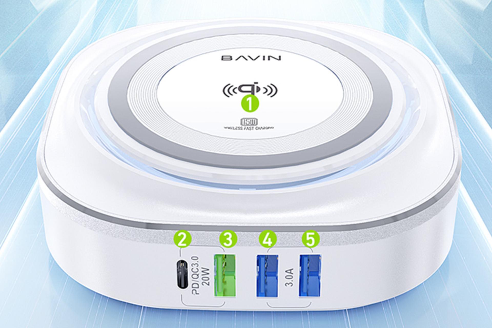 درگاه های شارژر باوین Bavin PC832