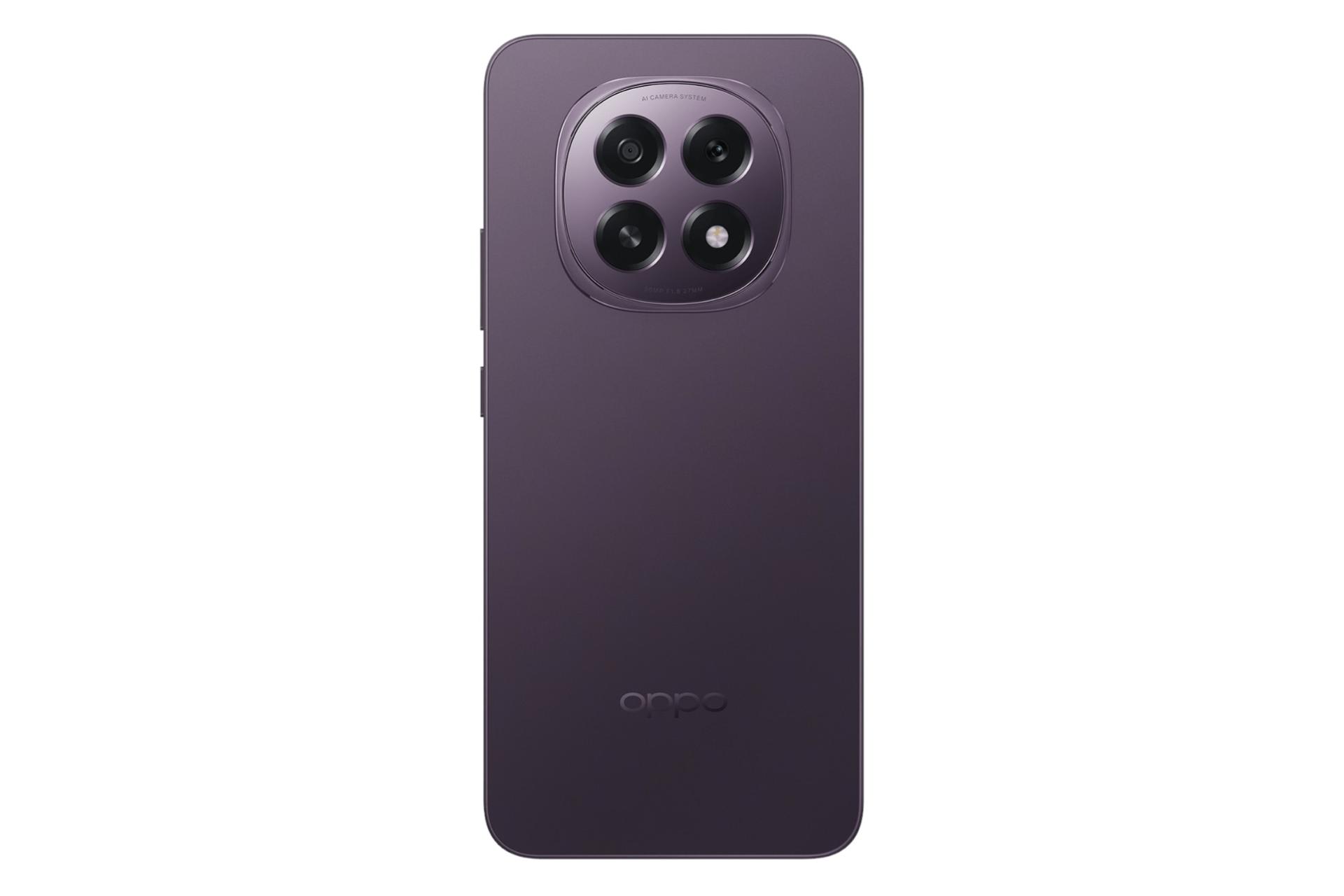 پنل پشت و چینش دوربین گوشی موبایل A5 اوپو نسخه چین مشکی / Oppo A5 China