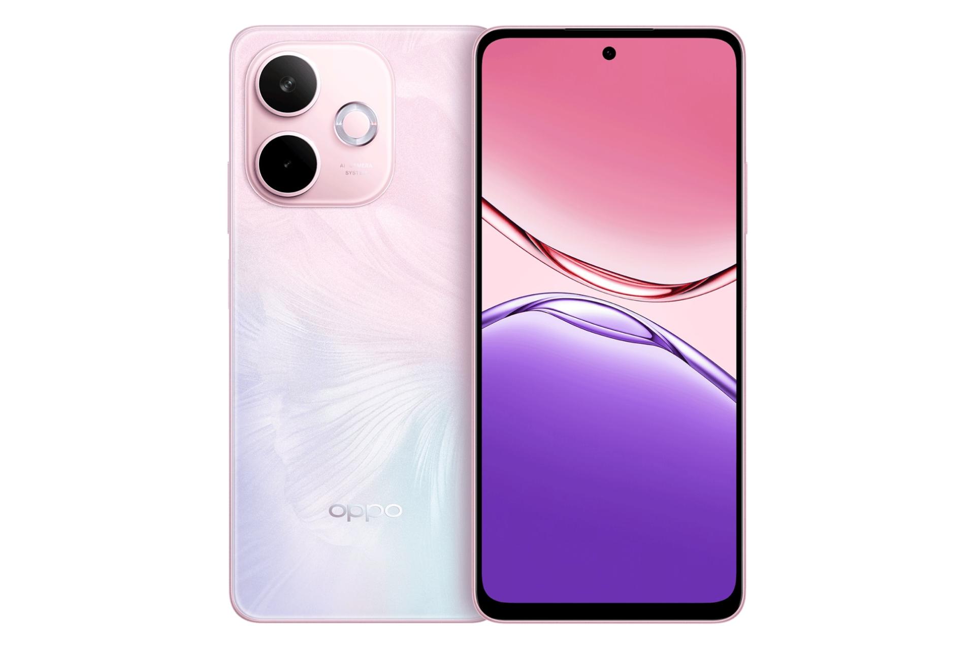 پنل جلو و پشت گوشی موبایل A5 انرژی اوپو صورتی / Oppo A5 Energy