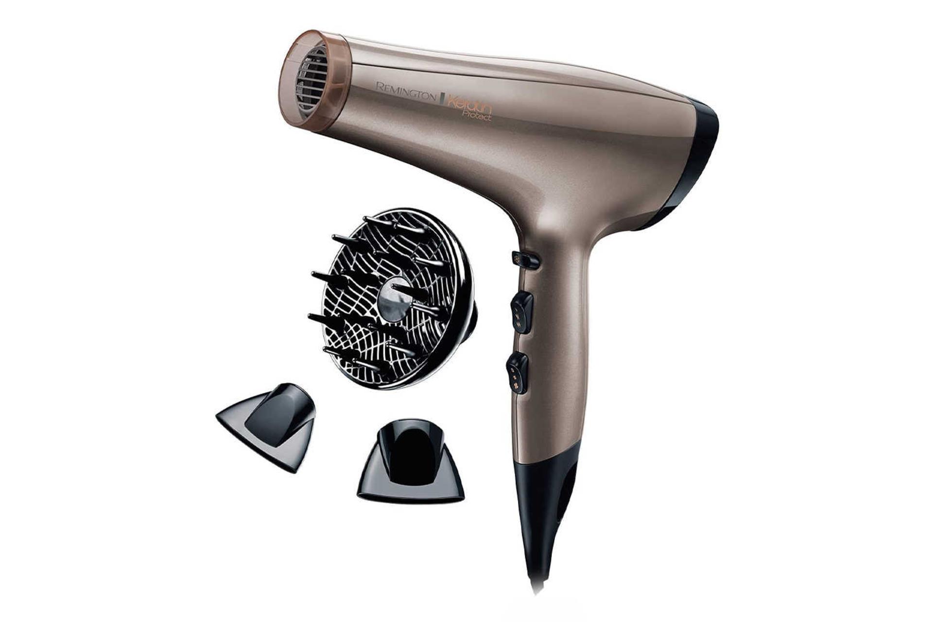 سشوار رمینگتون AC8002 به همراه سری متمرکزکننده و دیفیوزر