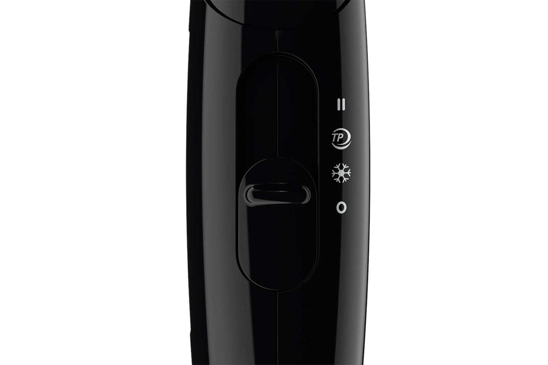 کلیدهای تنظیم دمای سشوار مسافرتی فیلیپس BHC010