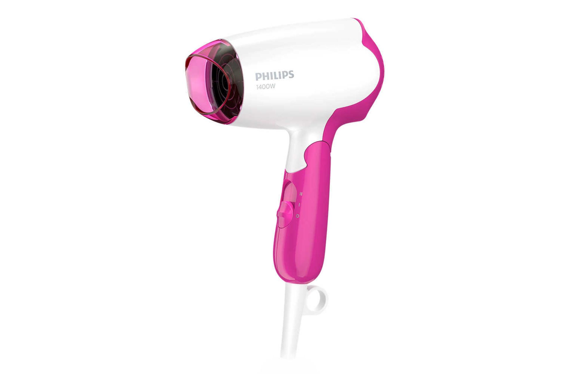 نمای جلوی سشوار مسافرتی فیلیپس BHD003