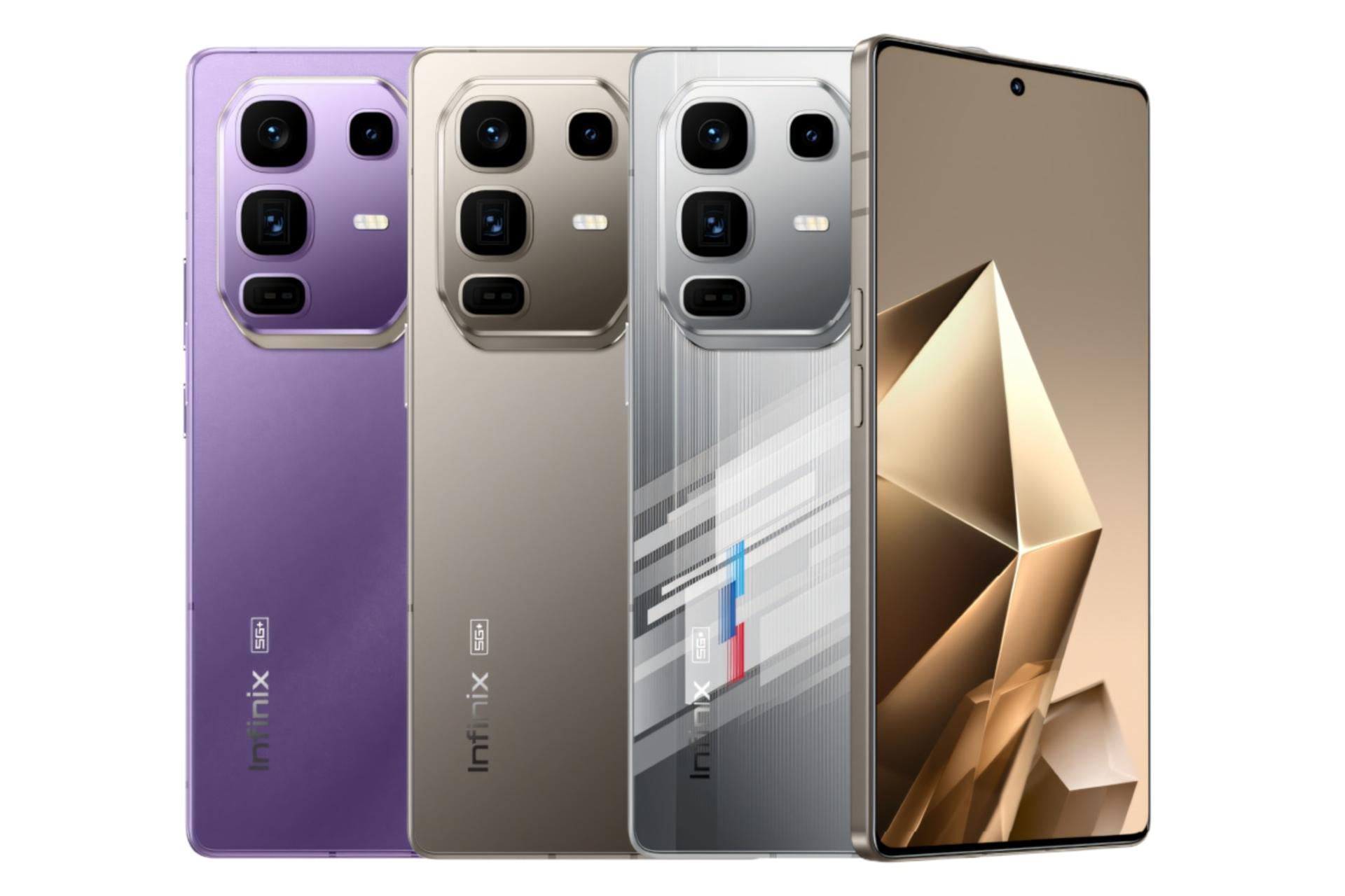 گوشی موبایل نوت 50 پرو پلاس اینفینیکس در رنگ های مختلف / Infinix Note 50 Pro Plus