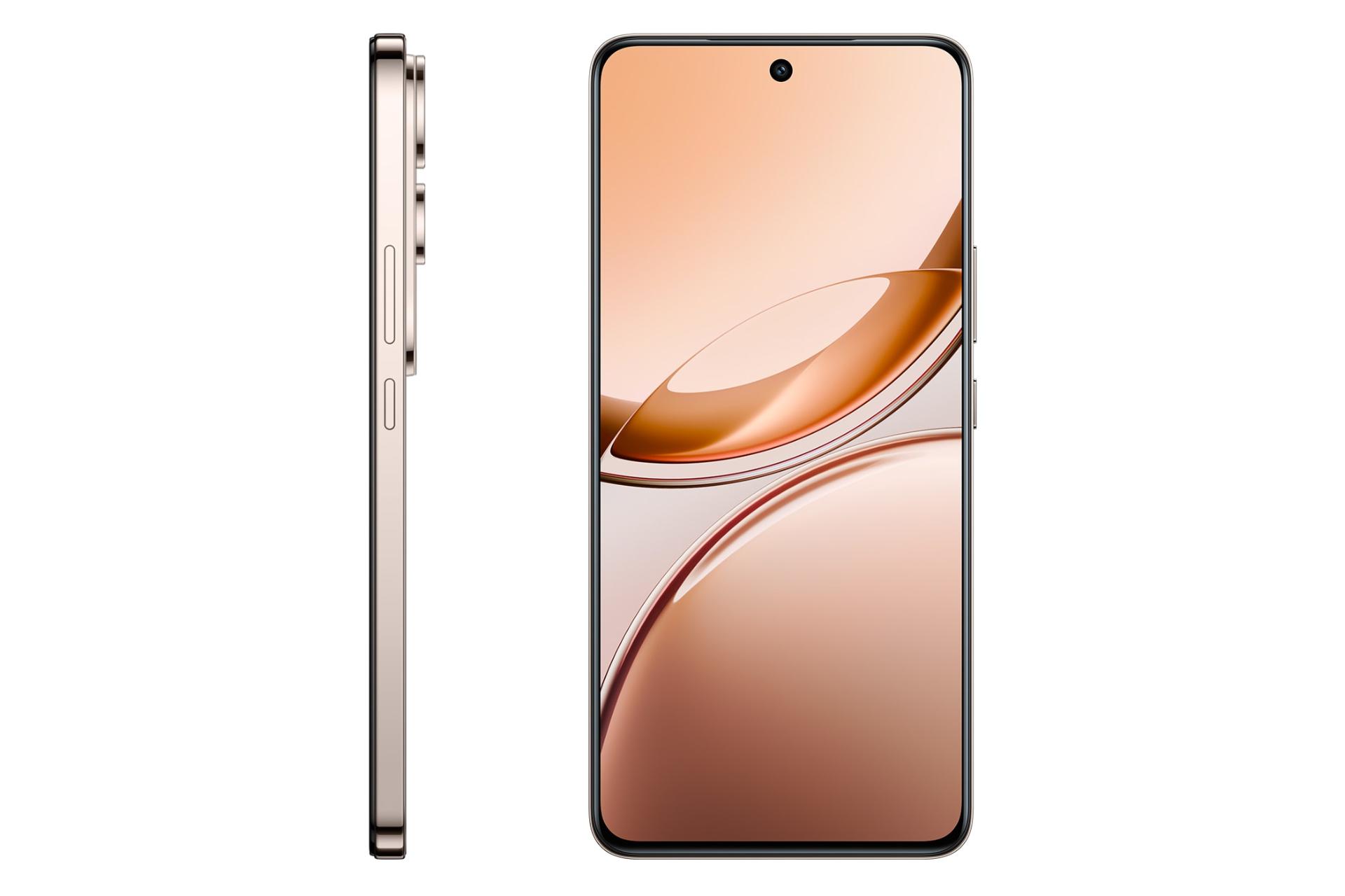 پنل جلو و فریم گوشی موبایل V50 لایت ویوو 4G طلایی / vivo V50 Lite 4G
