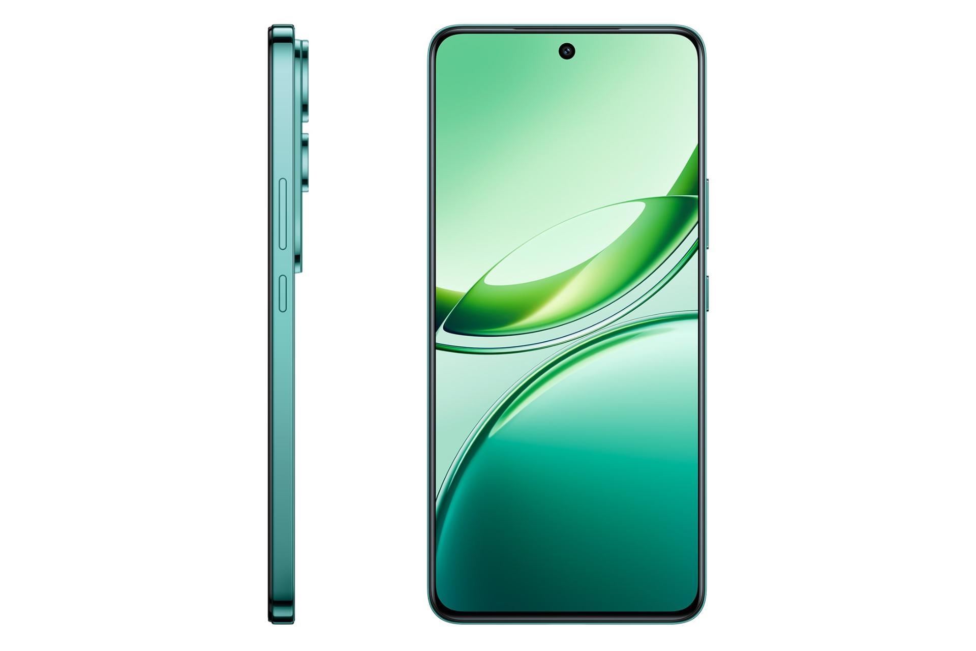 پنل جلو و فریم گوشی موبایل V50 لایت ویوو 4G سبز / vivo V50 Lite 4G