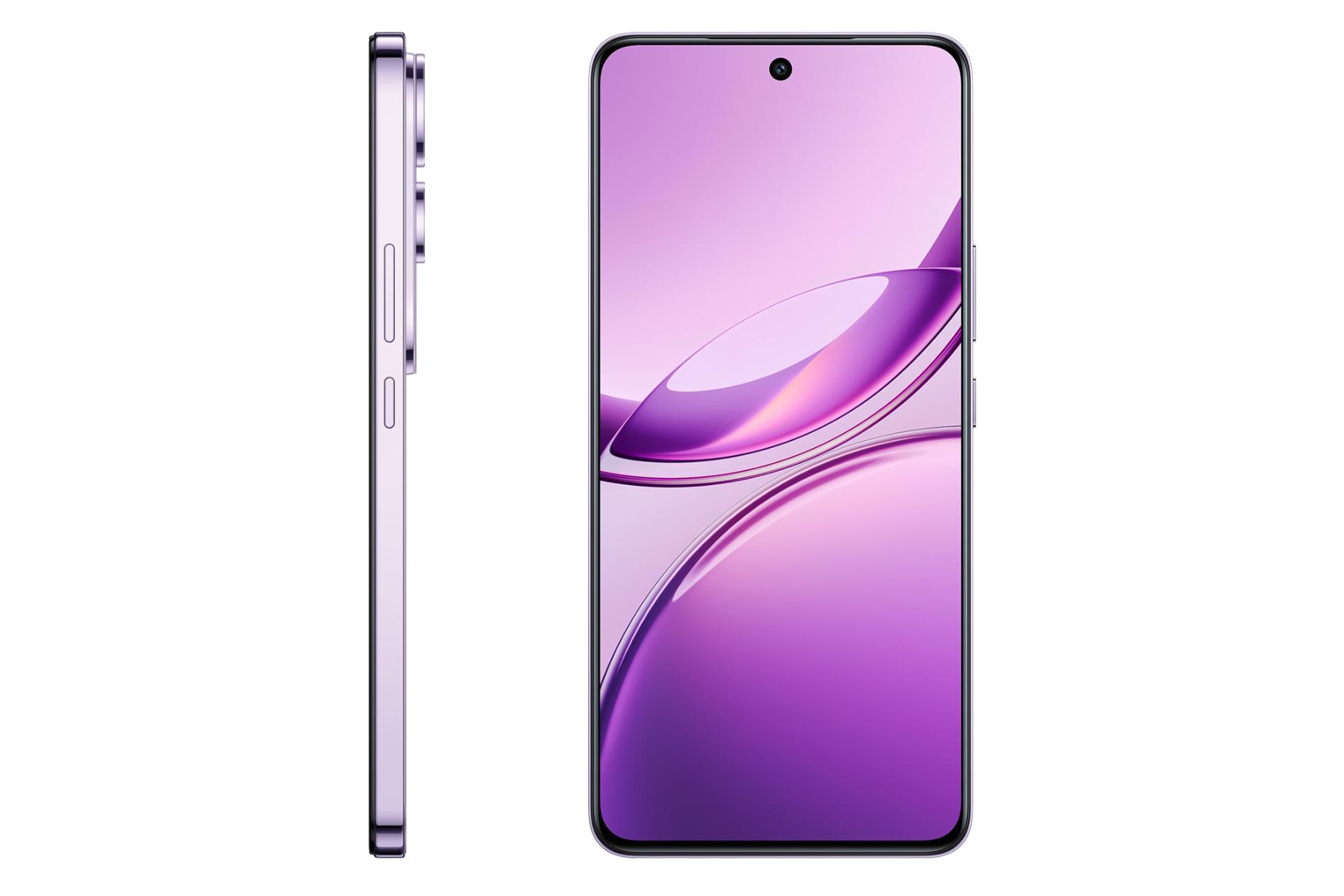 پنل جلو و فریم گوشی موبایل V50 لایت ویوو 4G ارغوانی / vivo V50 Lite 4G