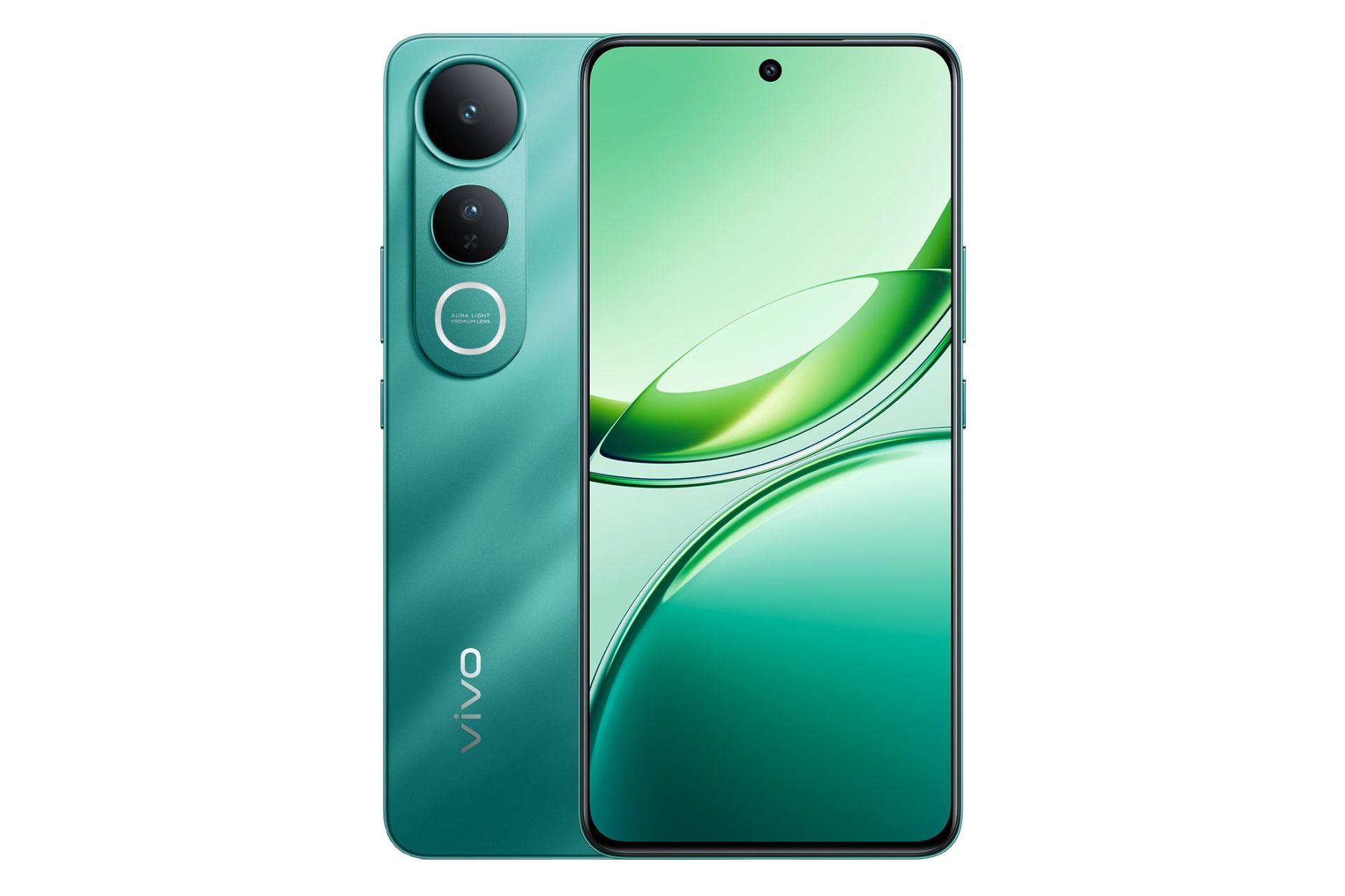 پنل جلو و پشت گوشی موبایل V50 لایت ویوو 4G سبز / vivo V50 Lite 4G