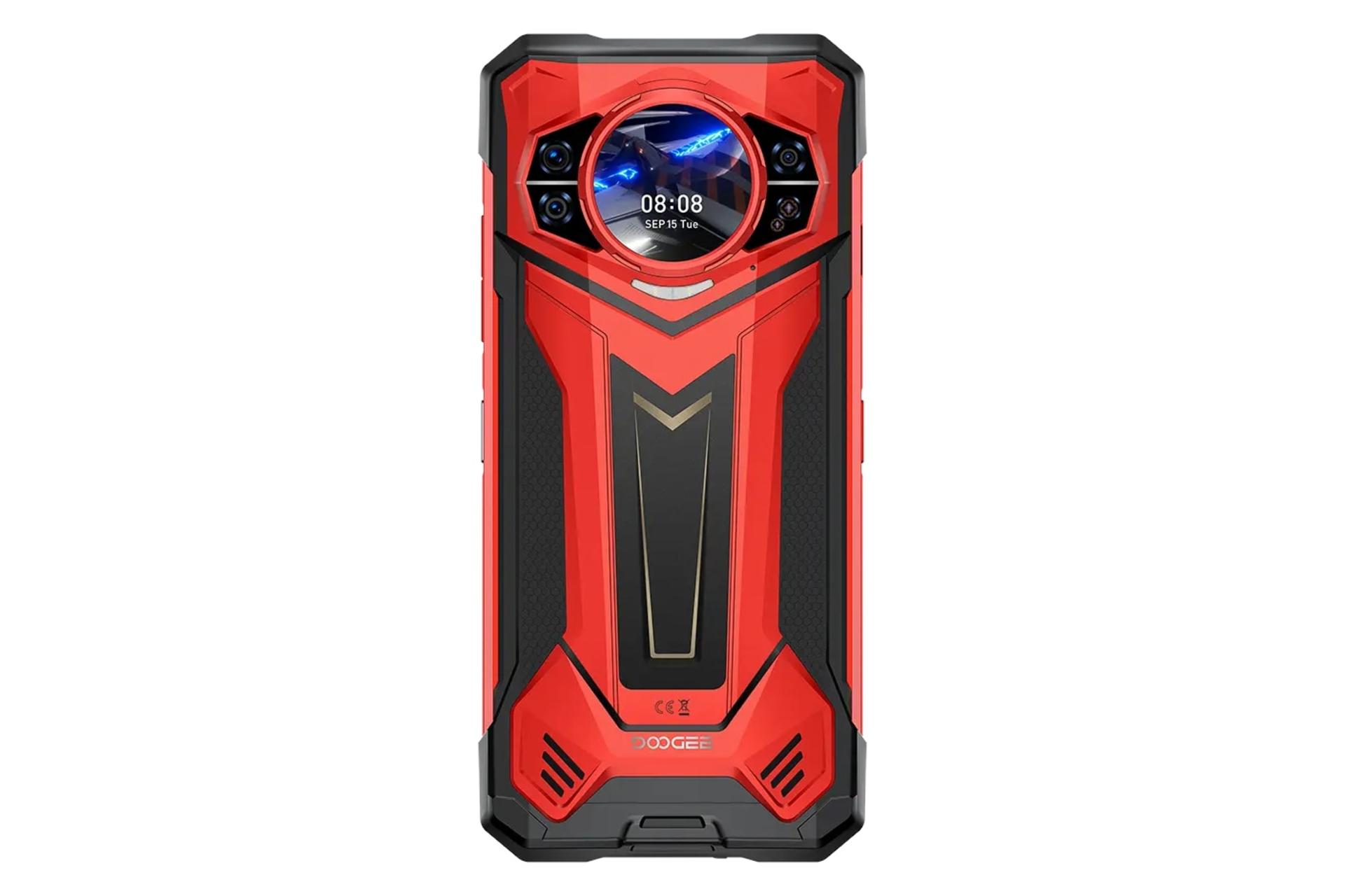 چینش دوربین گوشی موبایل S200 پلاس دوجی قرمز / Doogee S200 Plus