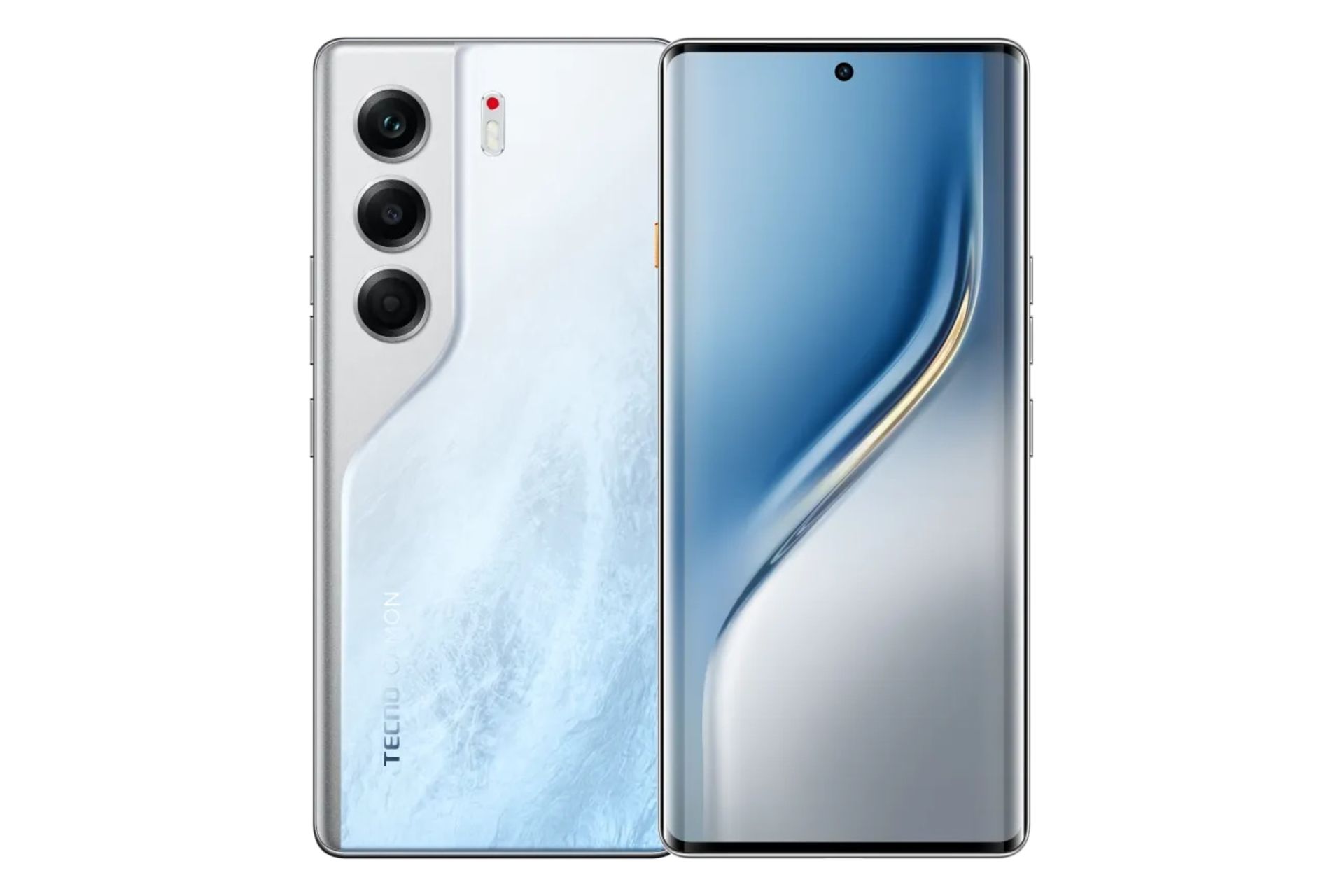 پنل جلو و پشت گوشی موبایل Camon 40 پرو تکنو 5G سفید / Tecno Camon 40 Pro 5G