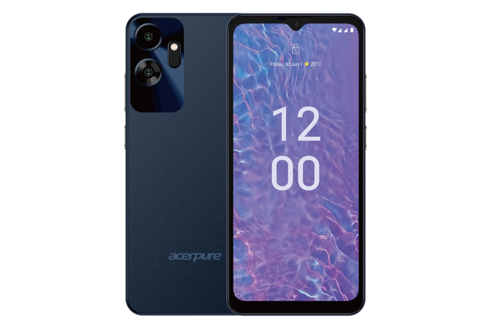 پنل جلو و پشت گوشی موبایل ایسر Acer Acerone Liquid S272E4 آبی تیره