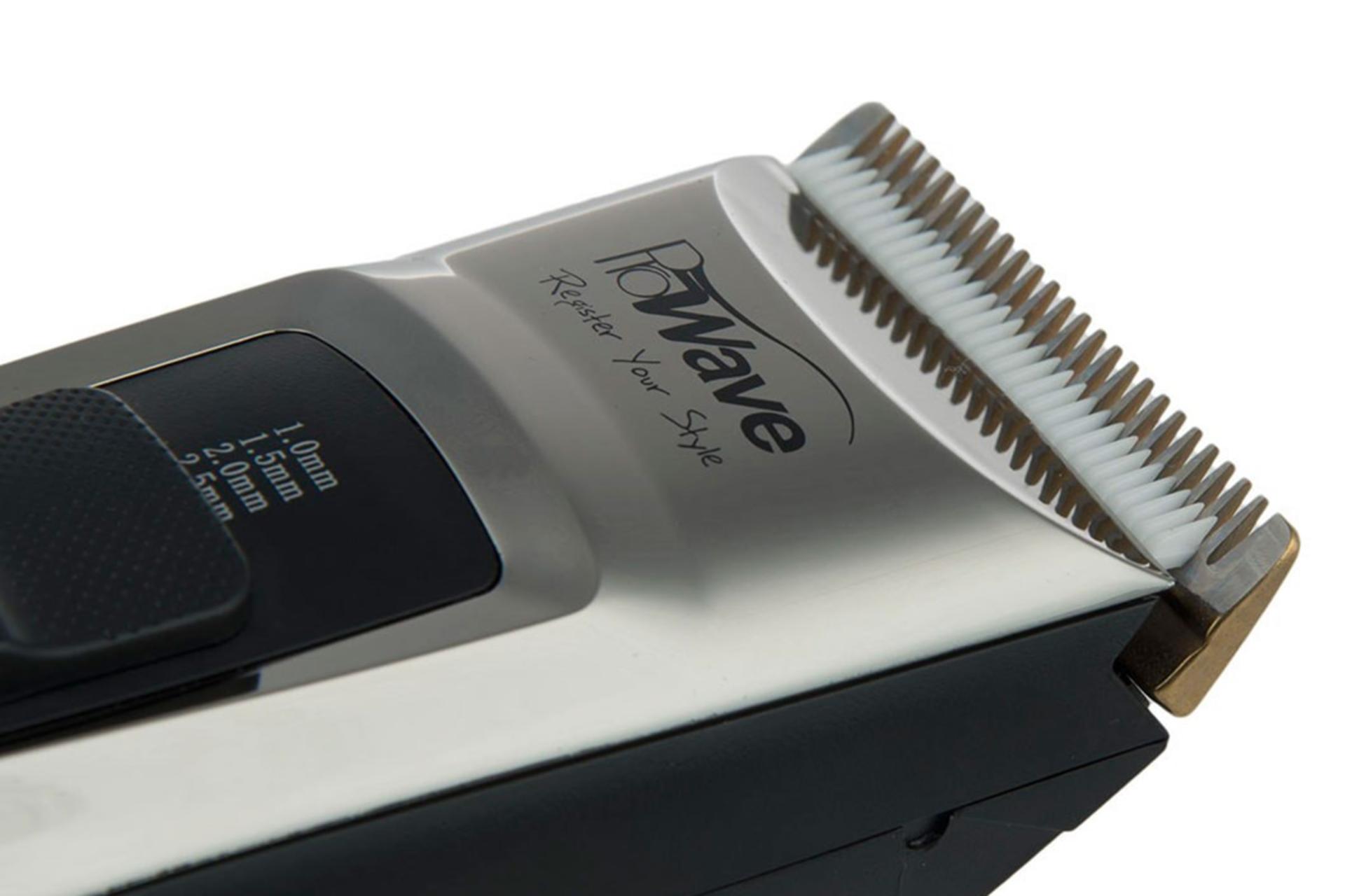 ماشین اصلاح و ریش تراش پروویو ProWave PW-1114 نمای نزدیک تیغه