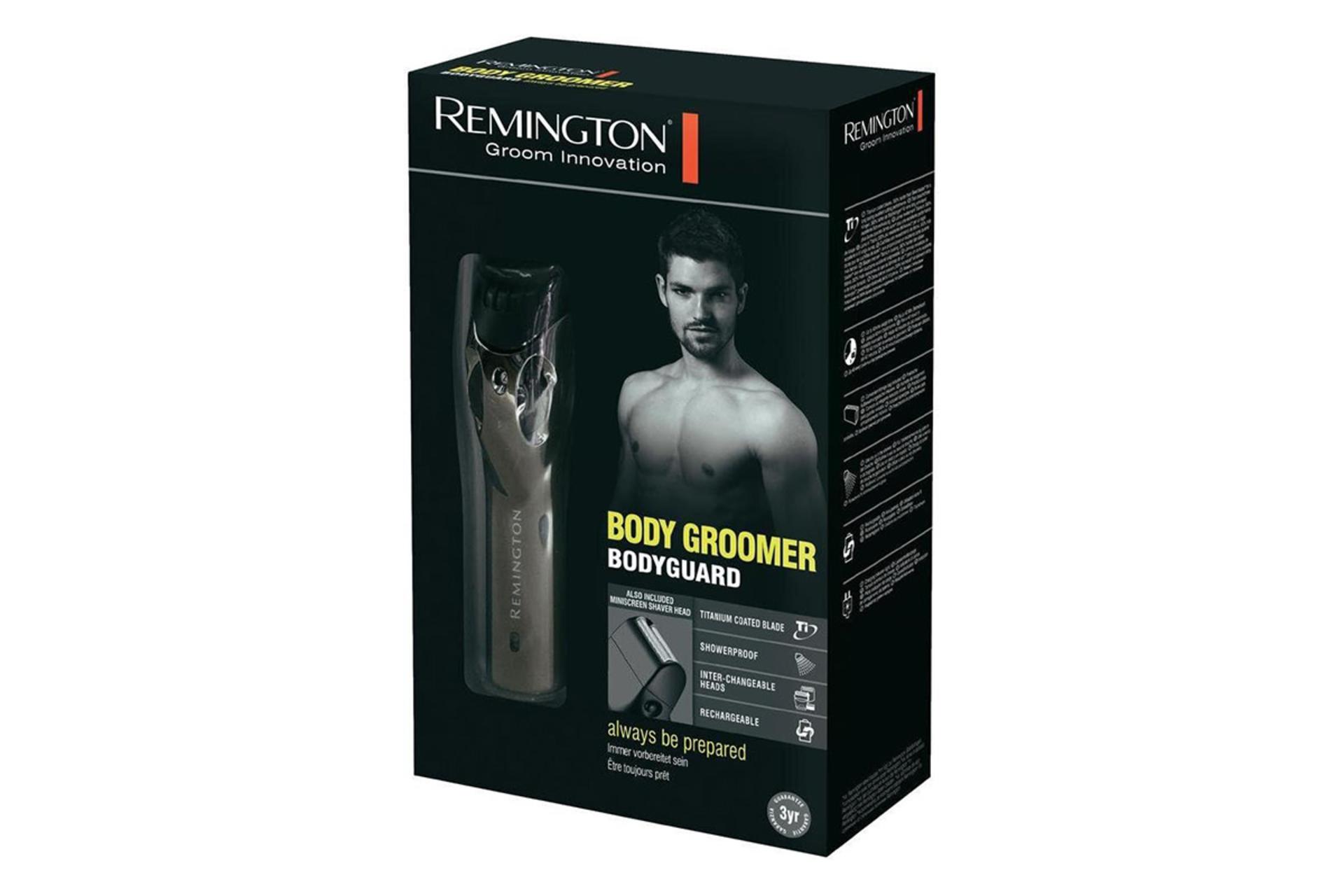 ماشین اصلاح و ریش تراش رمینگتون Remington BHT2000 جعبه و بسته بندی