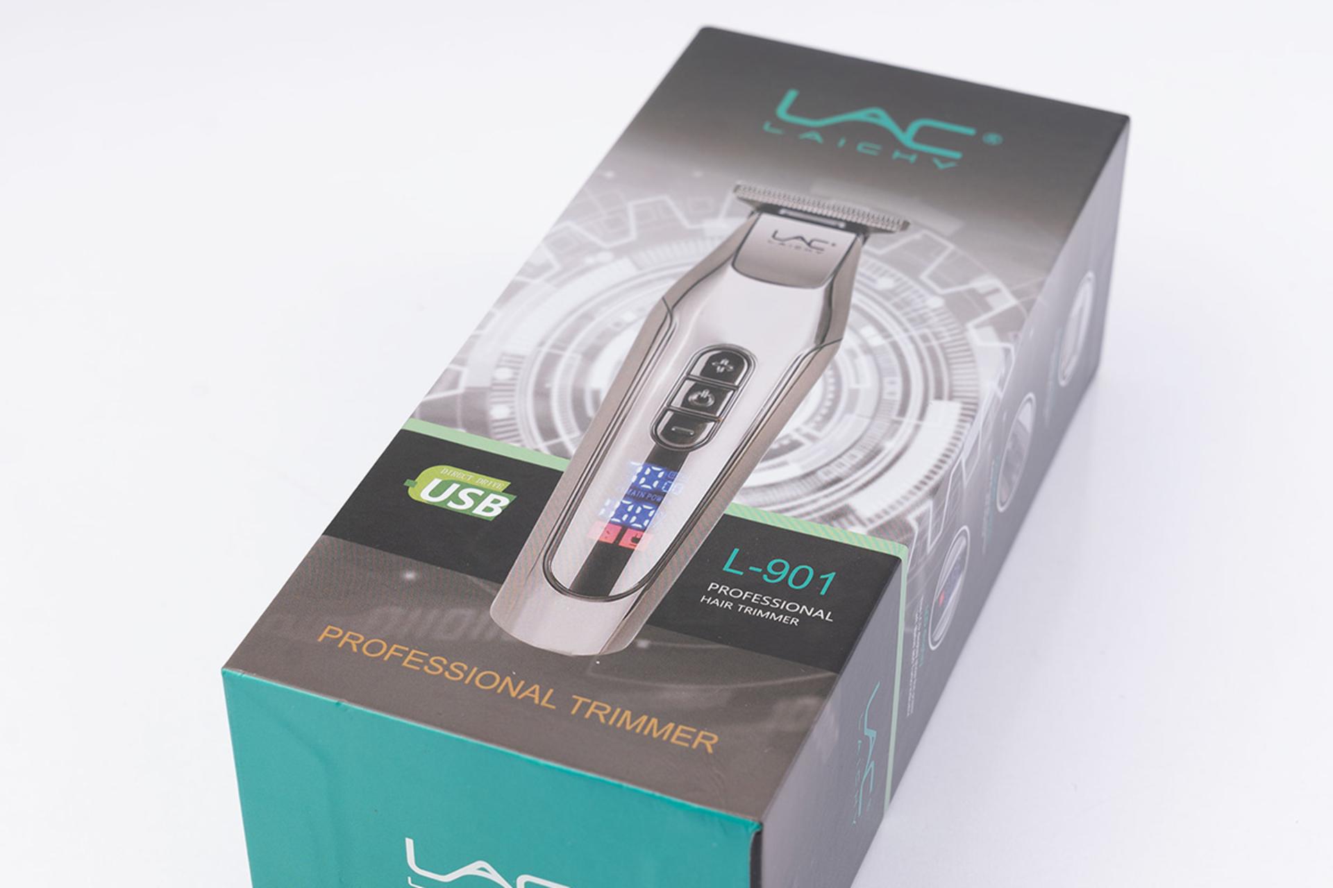 ماشین اصلاح و ریش تراش لایچی LAC LAICHY L-901 جعبه و بسته بندی