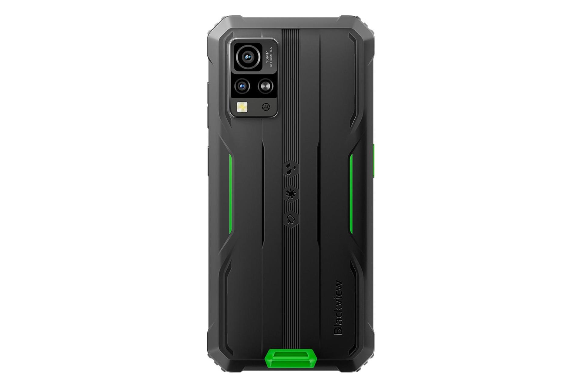 چینش دوربین گوشی موبایل بلک ویو Blackview BV4800 SE سبز