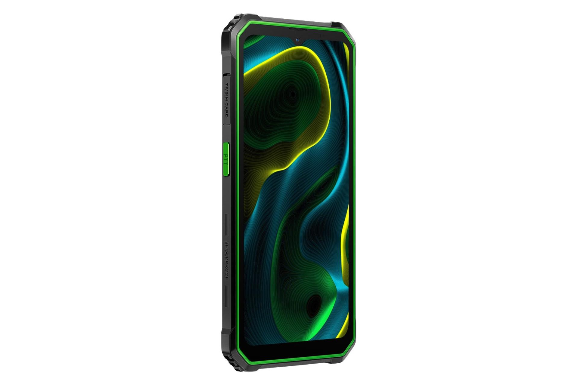 پنل جلو و صفحه نمایش گوشی موبایل بلک ویو Blackview BV4800 SE سبز