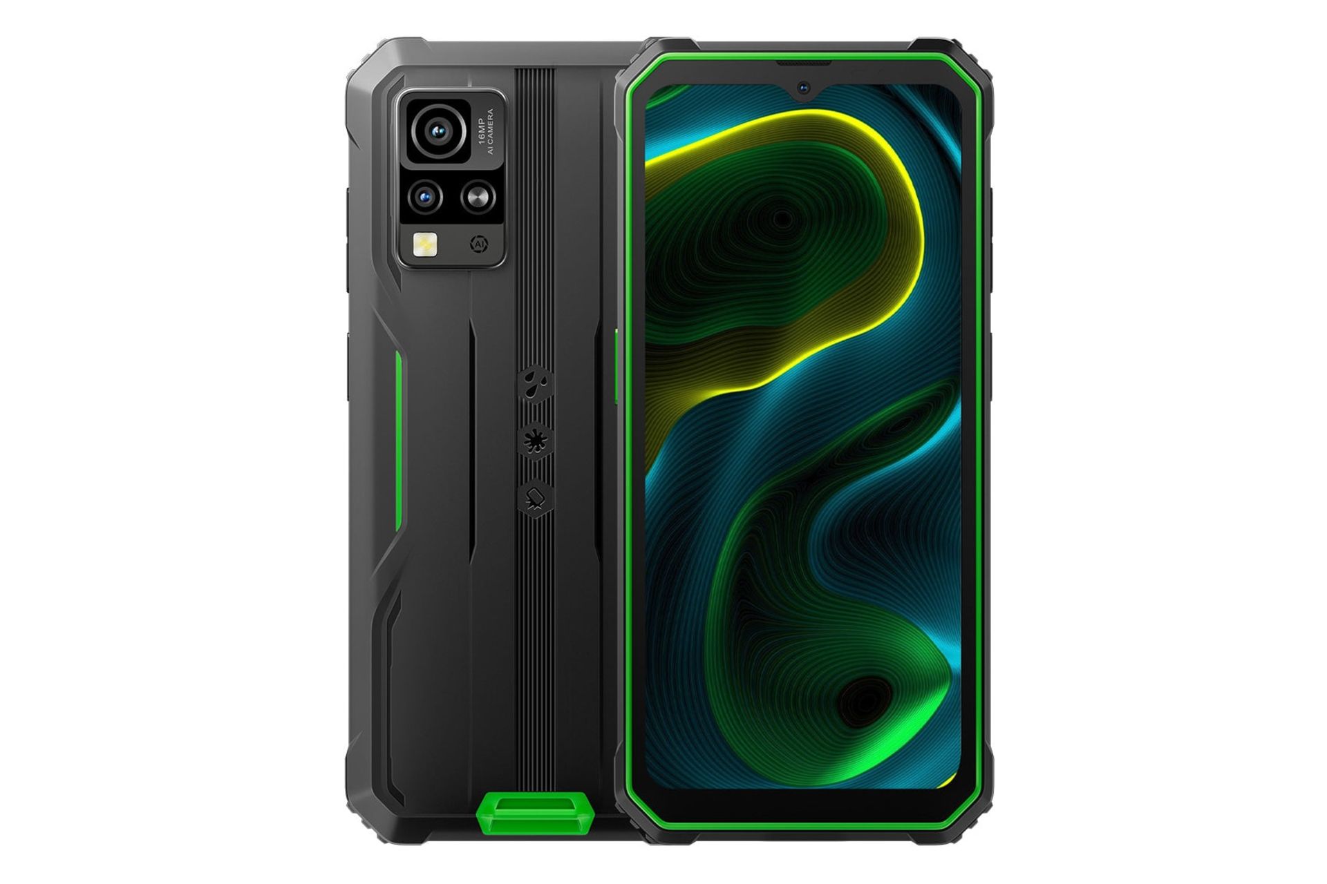 پنل جلو و پشت گوشی موبایل بلک ویو Blackview BV4800 SE سبز