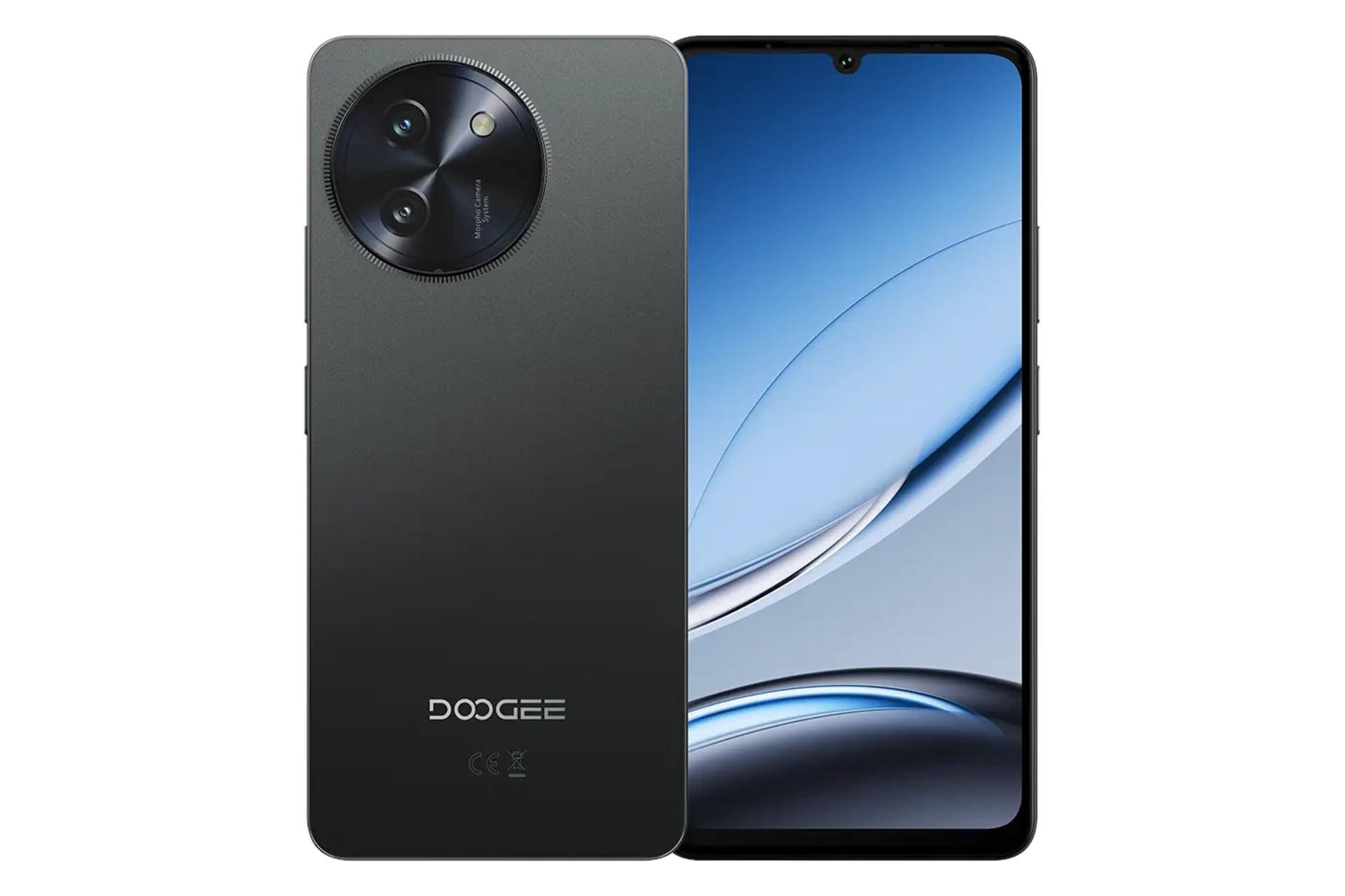 پنل جلو و پشت گوشی موبایل دوجی Doogee Note 59 مشکی