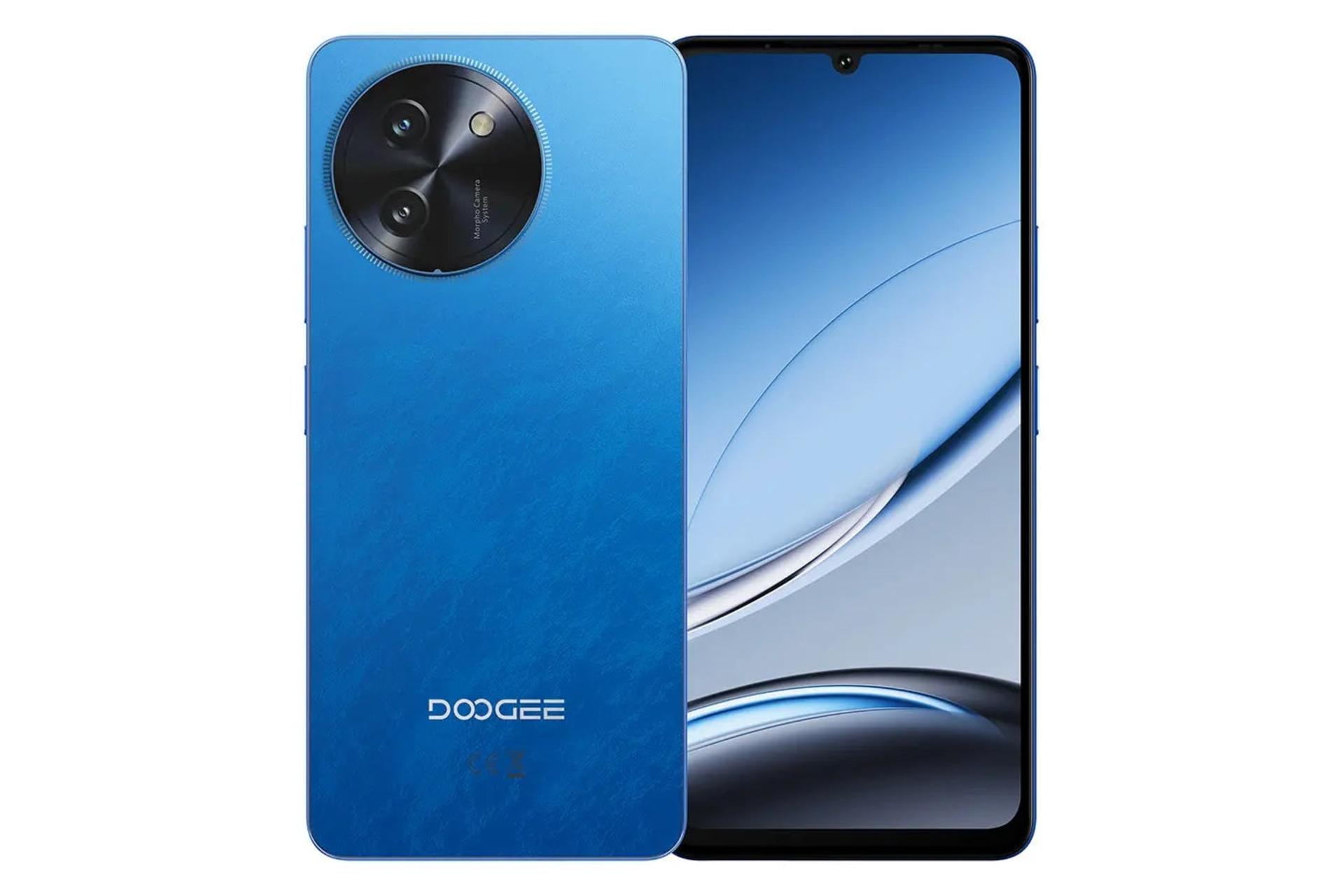 پنل جلو و پشت گوشی موبایل دوجی Doogee Note 59 آبی