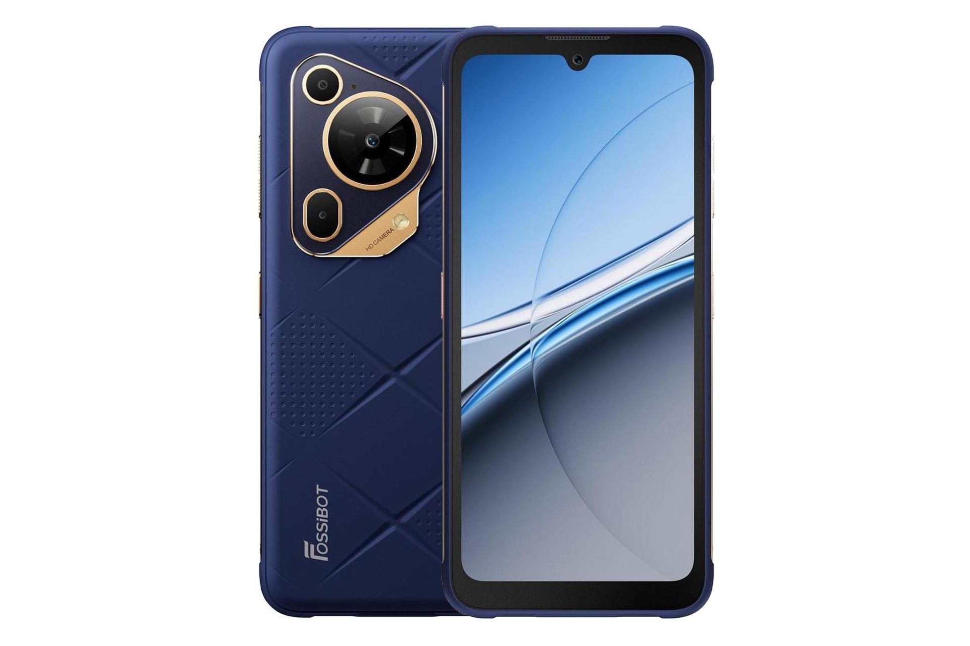 پنل جلو و پشت گوشی موبایل فوسیبات F112 پرو آبی / FOSSiBOT F112 Pro